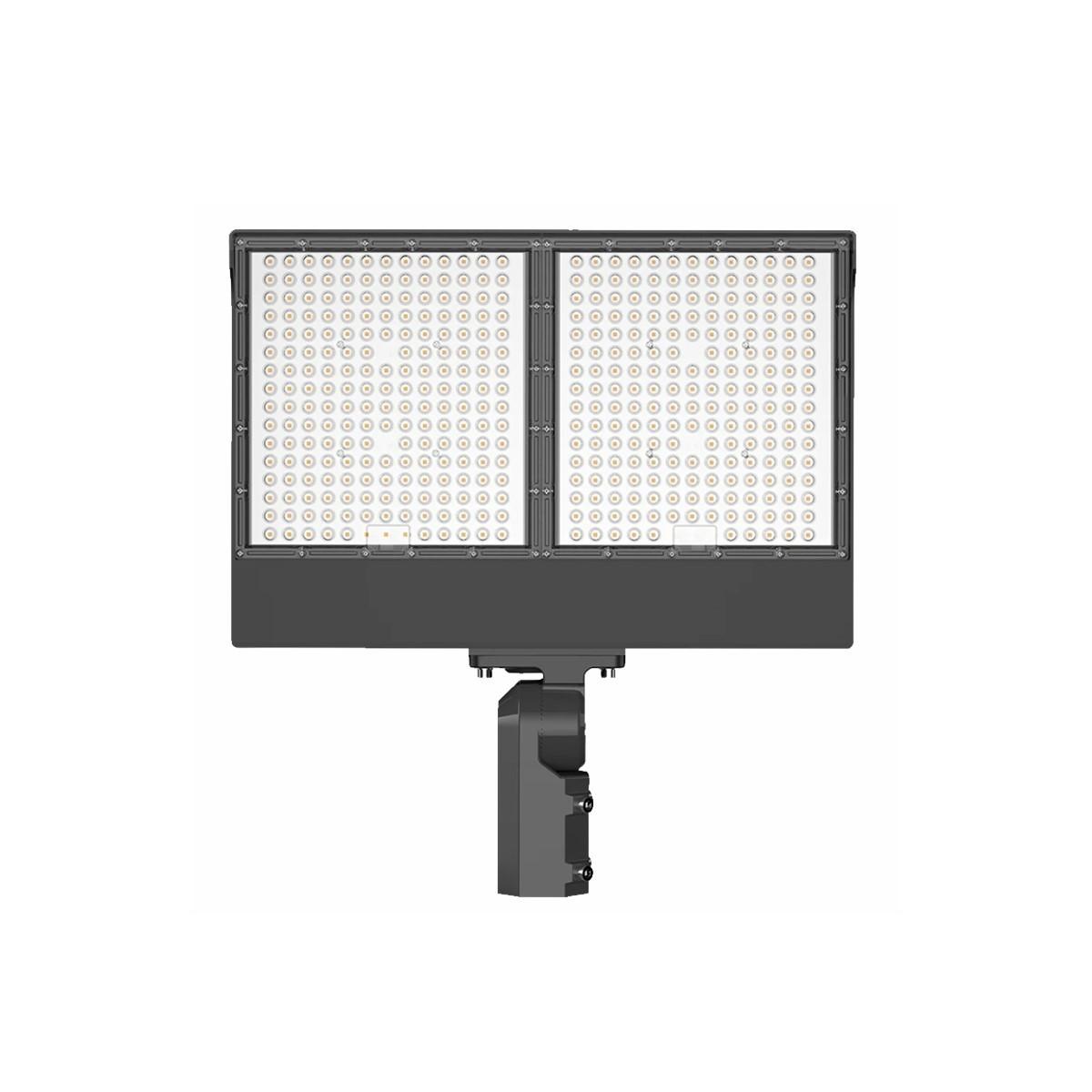 LED Flood Light, 175/250/330W, 50000 Lumens, 30K/40K/50K, Slipfitter Mount, 120-277V - Bees Lighting