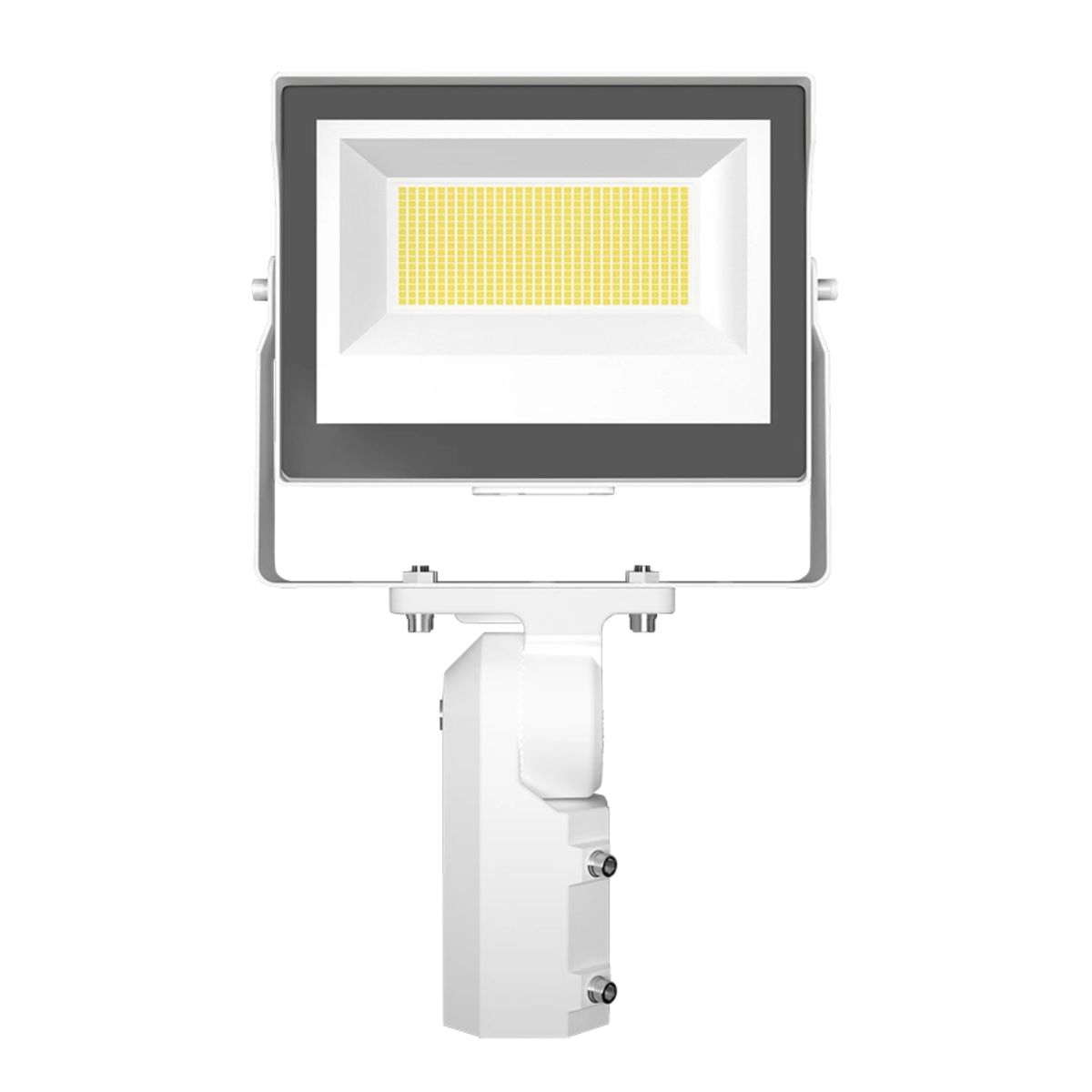 LED Flood Light, 80W, 11500 Lumens, 30K/40K/50K, Slipfitter, White, 120-277V - Bees Lighting