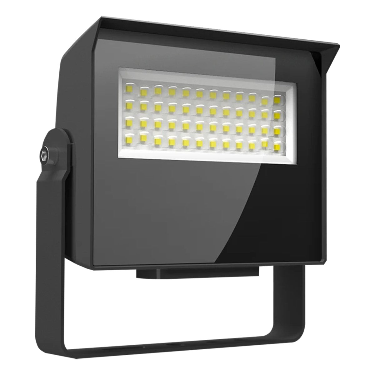 LED Flood Light, 20W, 3000 Lumens, 30K/40K/50K, Knuckle/Yoke, 120-277V - Bees Lighting
