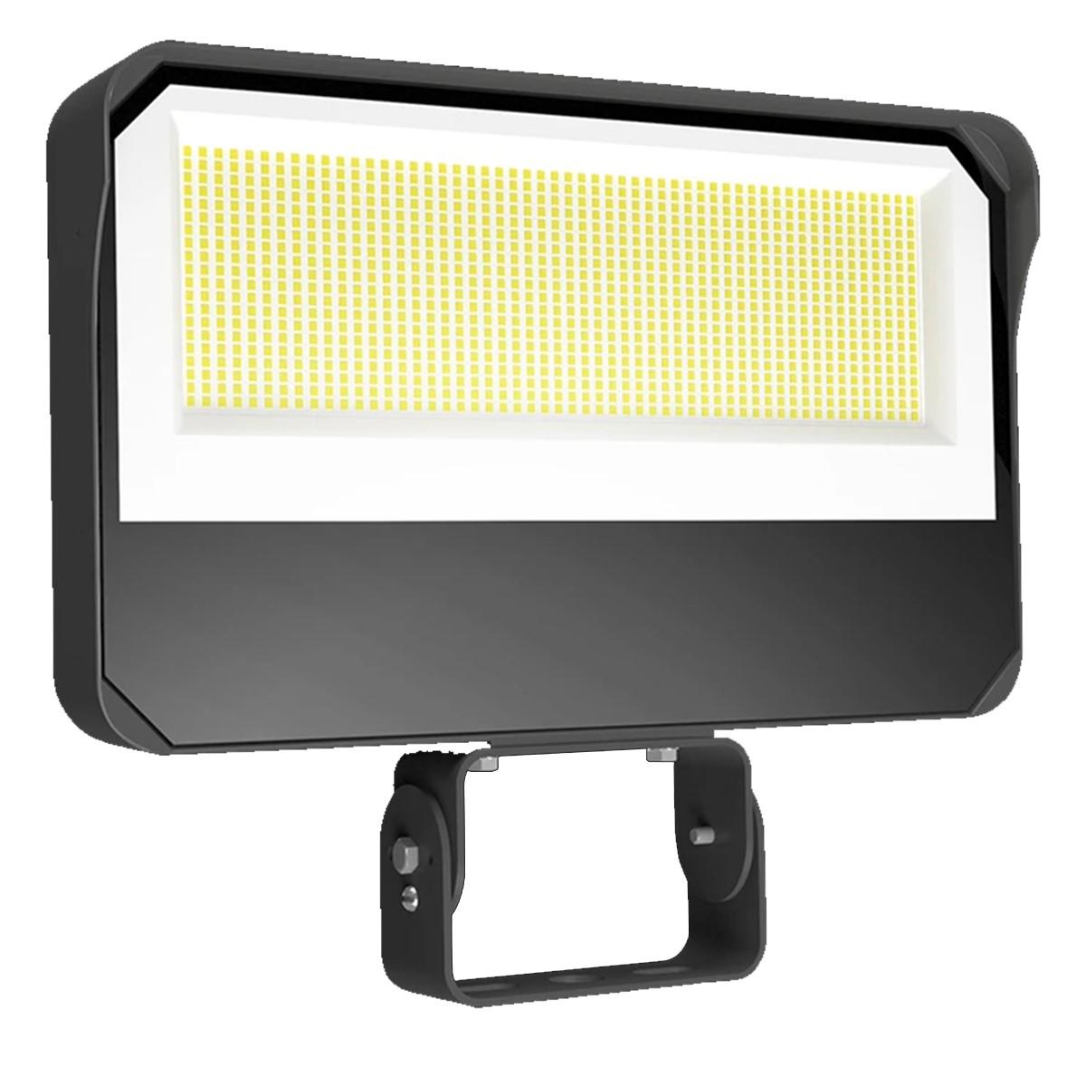 Dusk to Dawn LED Flood Light, 250 Watts, 39000 Lumens, 30K/40K/50K, 120-277V, Trunnion Mount - Bees Lighting