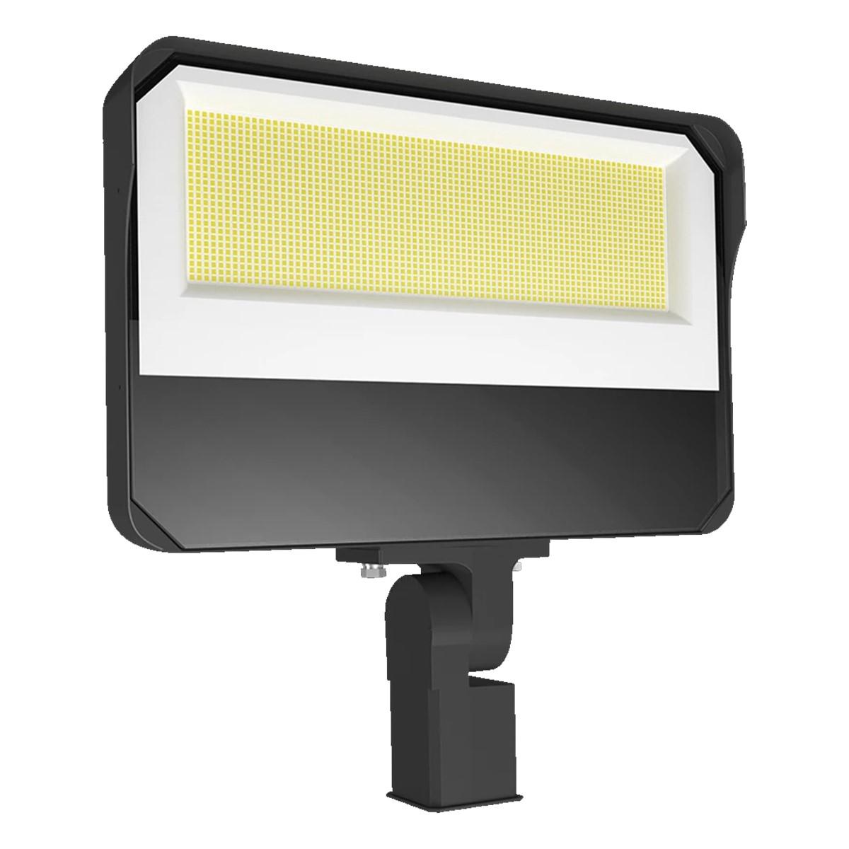 Dusk to Dawn LED Flood Light, 350 Watts, 55700 Lumens, 30K/40K/50K, 120-277V, Slipfitter Mount - Bees Lighting