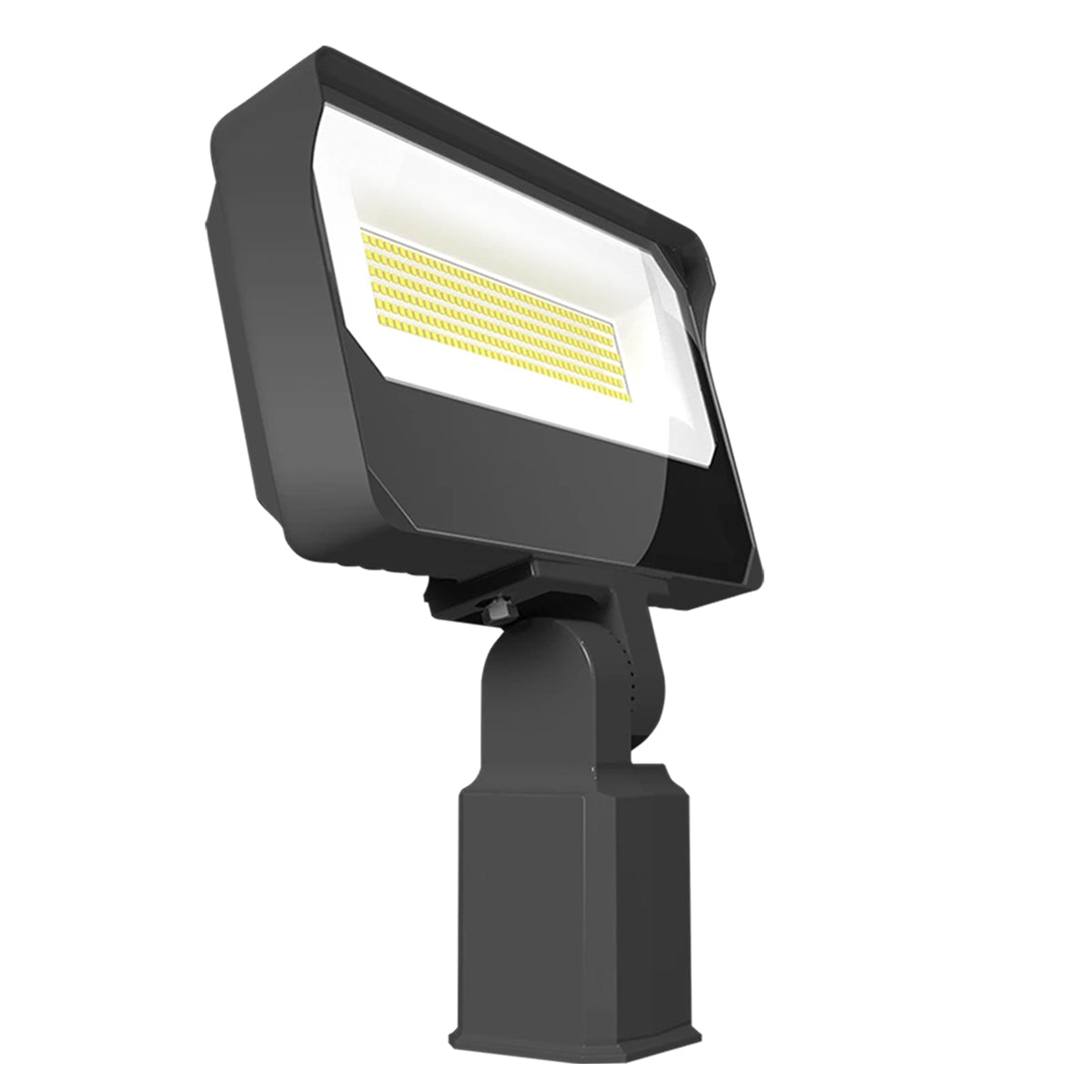 Dusk To Dawn LED Flood Light, 70/80/90W, 14000 Lumens, 30K/40K/50K, 120-277V, Slipfitter Mount - Bees Lighting