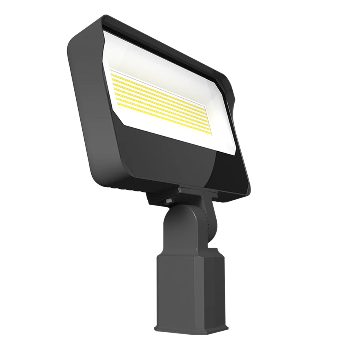 Dusk To Dawn LED Flood Light, 95/110/130W, 20000 Lumens, 30K/40K/50K, 120-277V, Slipfitter Mount - Bees Lighting