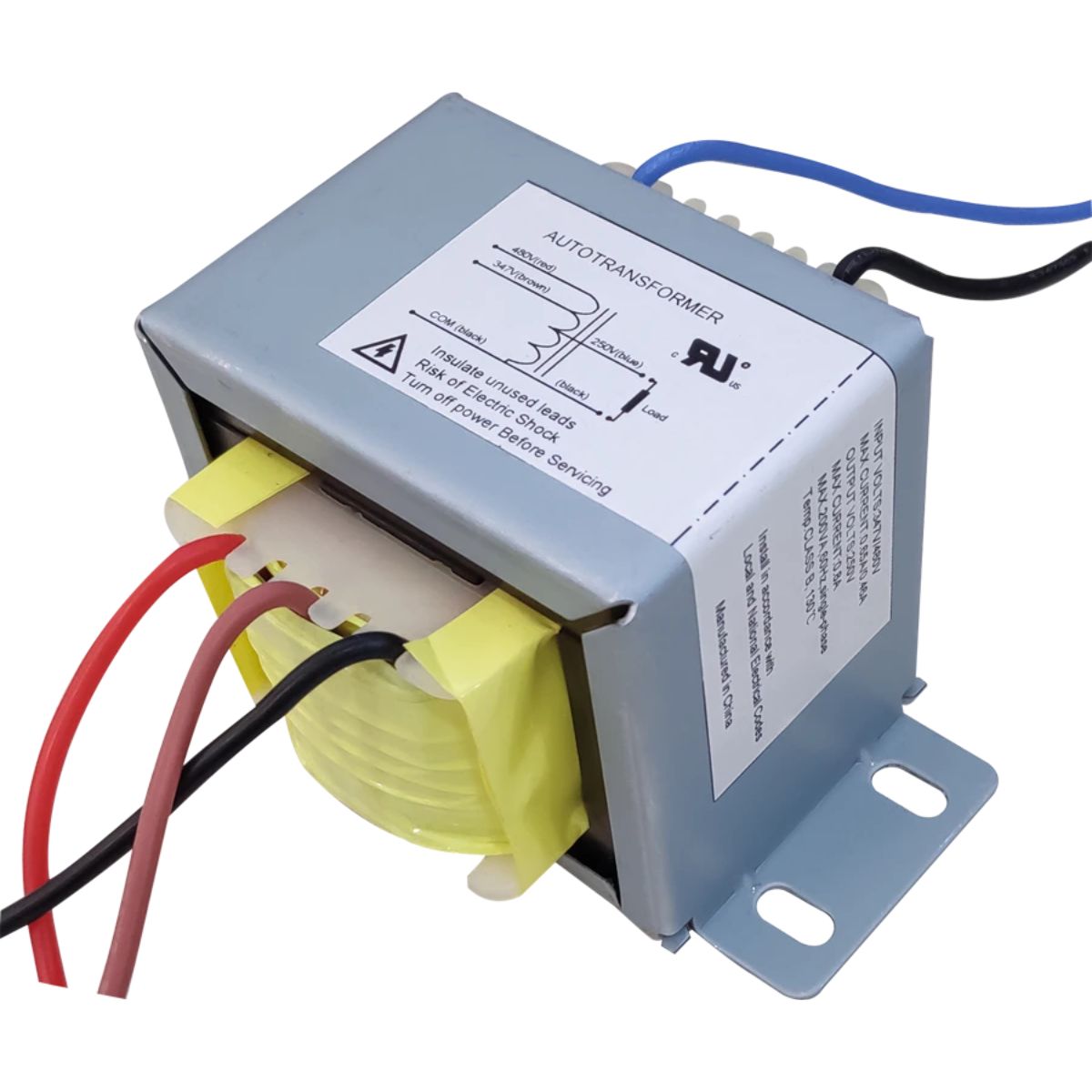 480V to 277V Step Down Transformer, 200 Watts - Bees Lighting