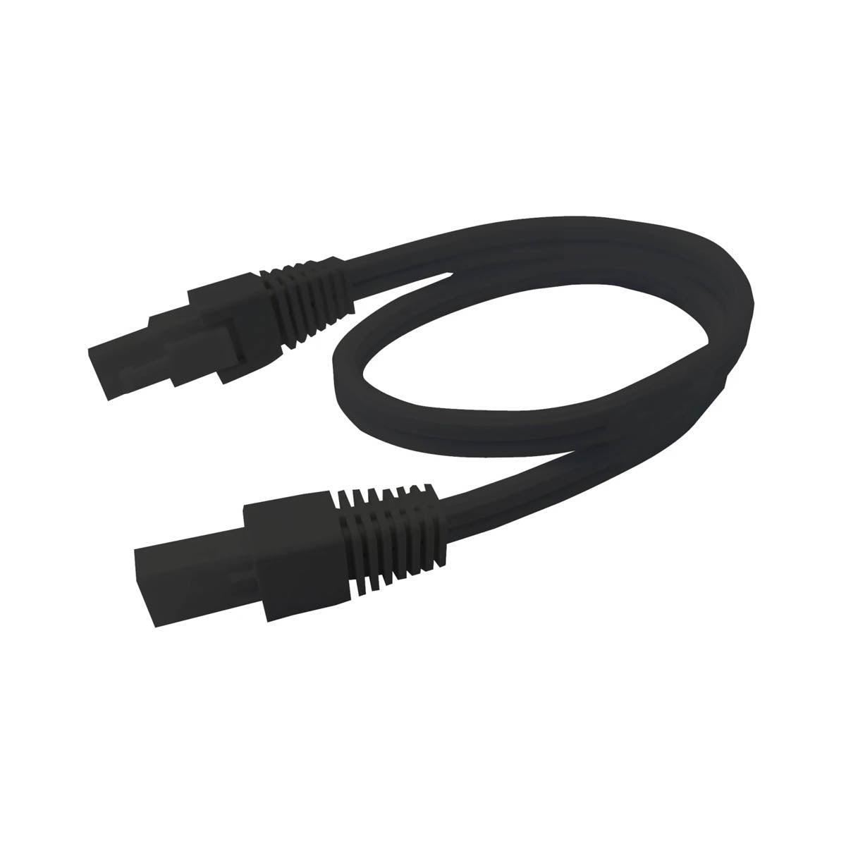 12in. Interconnect Cord for Elena Task Lighting, Black - Bees Lighting