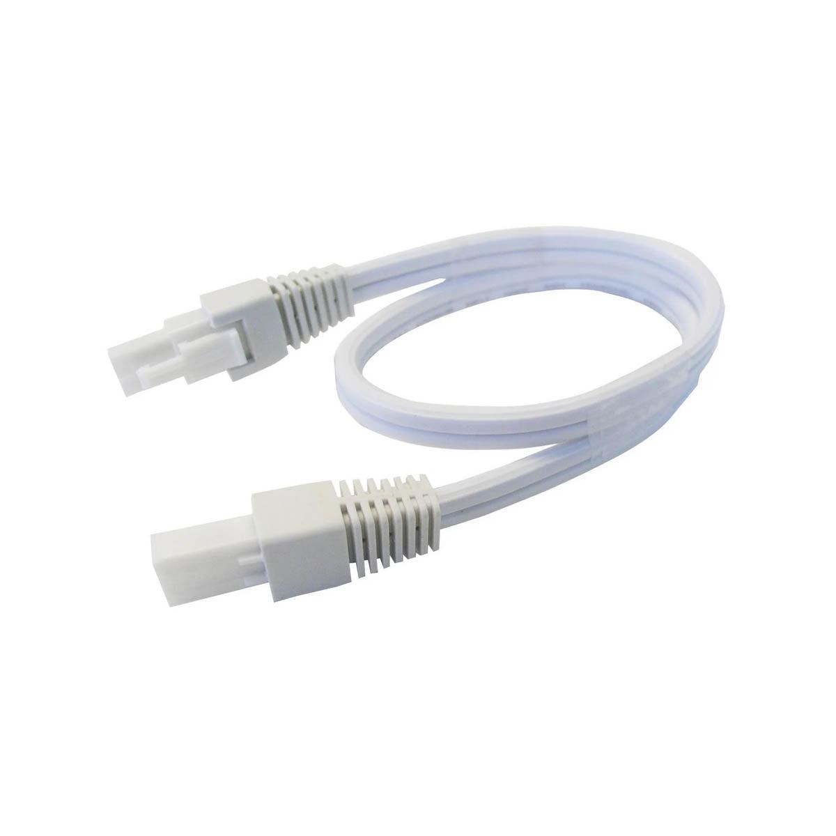 12in. Interconnect Cord for Elena Task Lighting, White - Bees Lighting