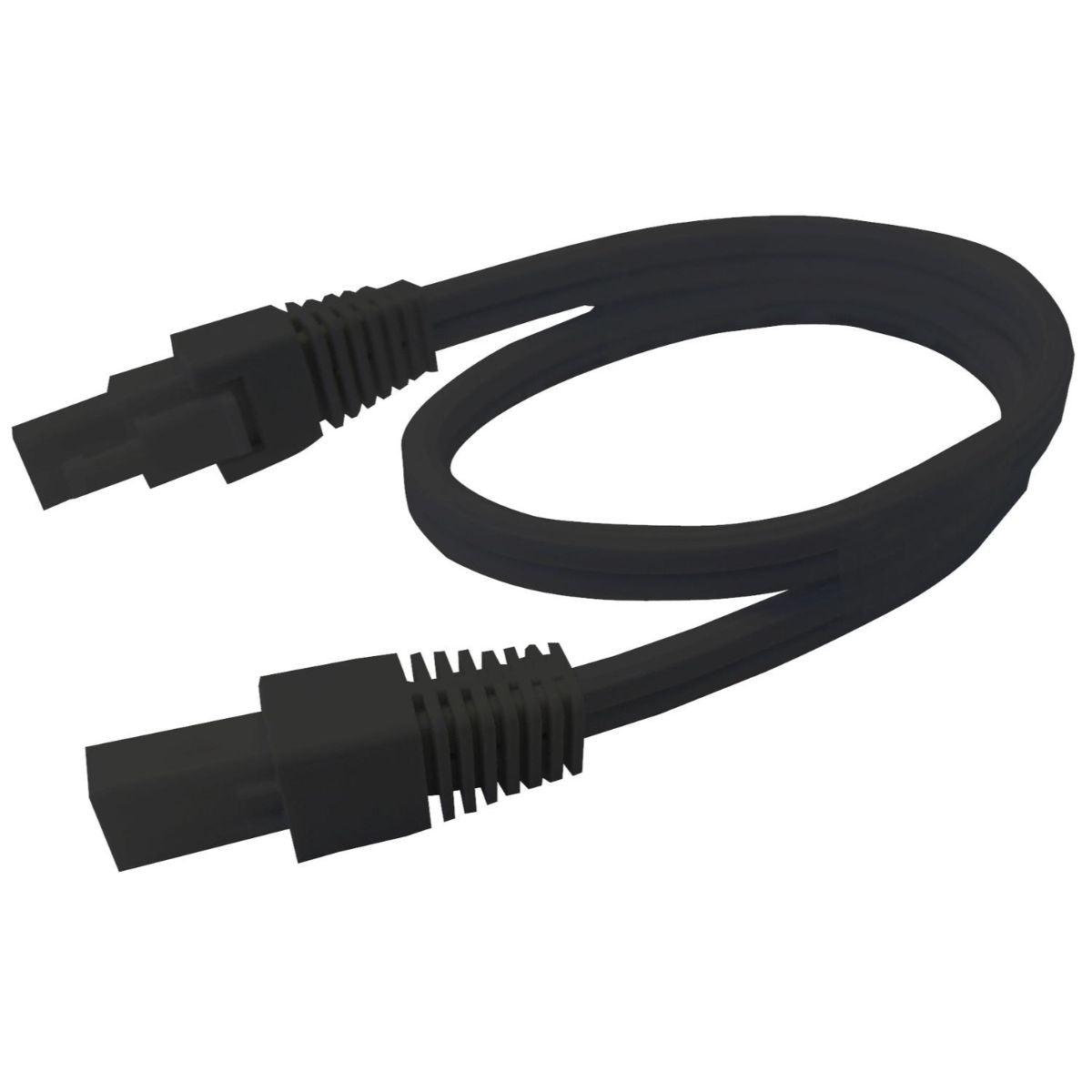 24in. Interconnect Cord for Elena Task Lighting, Black - Bees Lighting