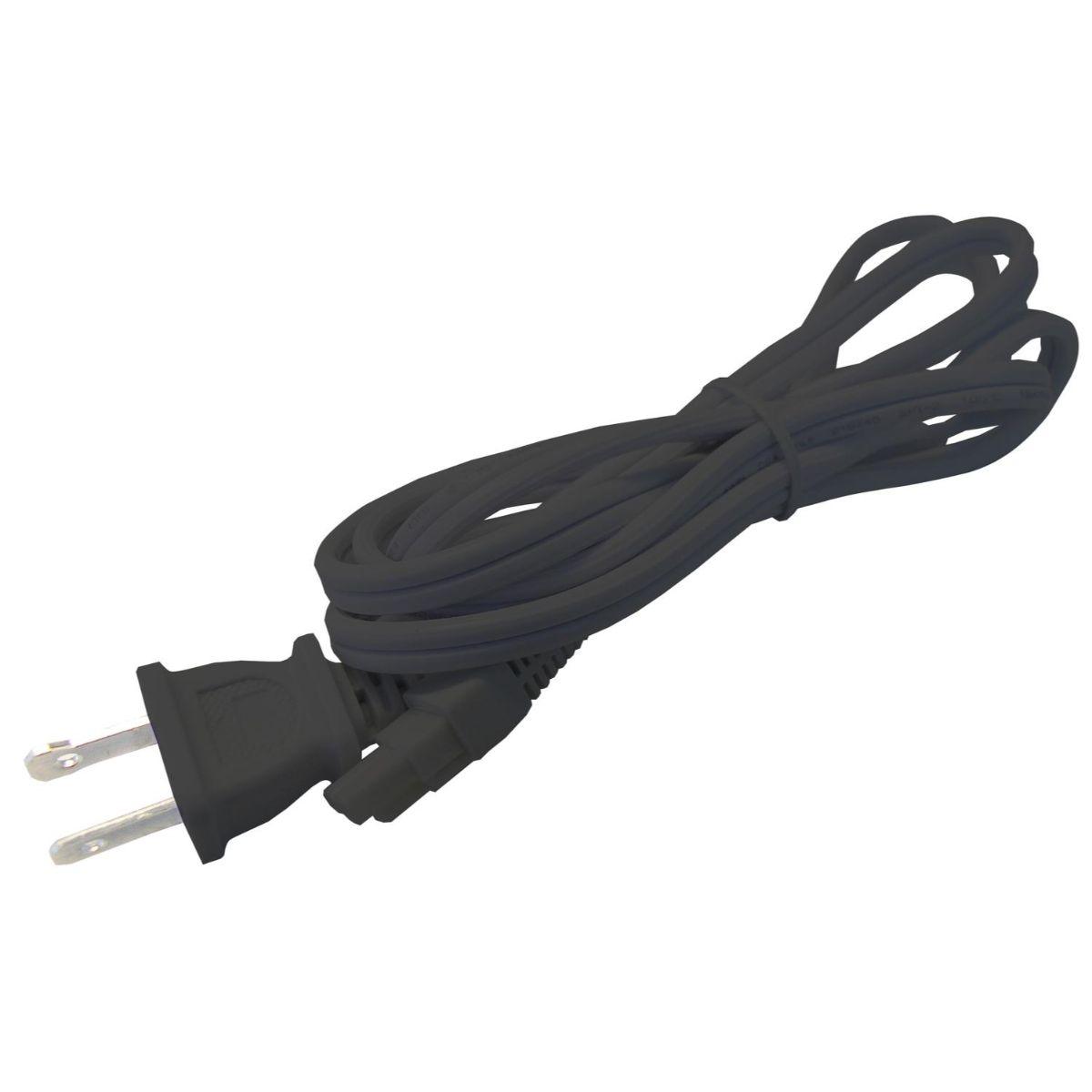 60in. Cord and Plug for Elena Task Lighting, Black