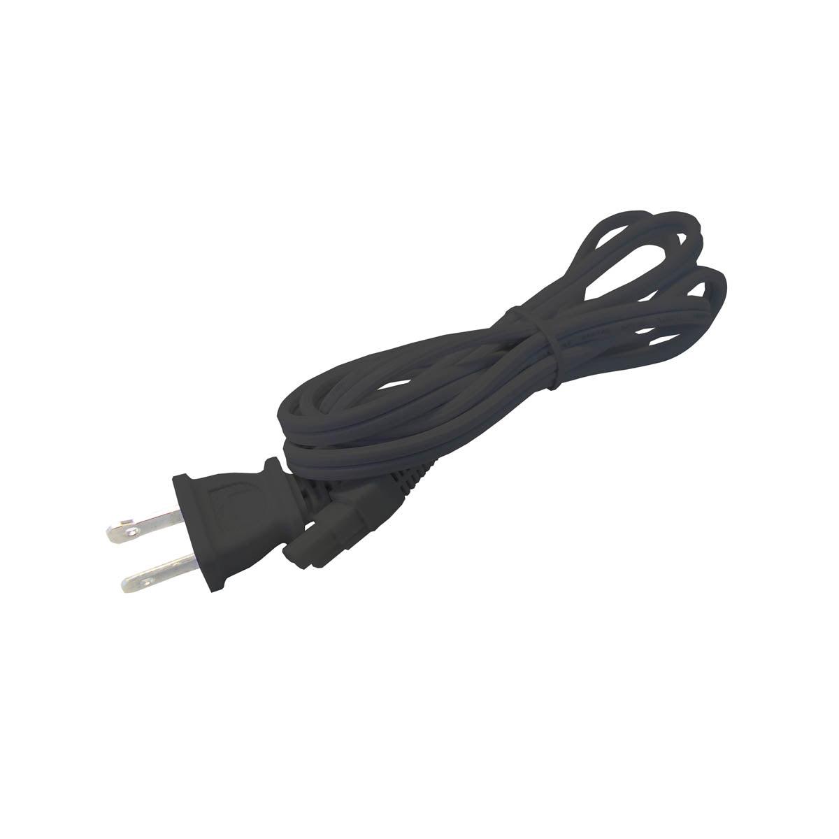 60in. Cord and Plug for Elena Task Lighting, Black - Bees Lighting