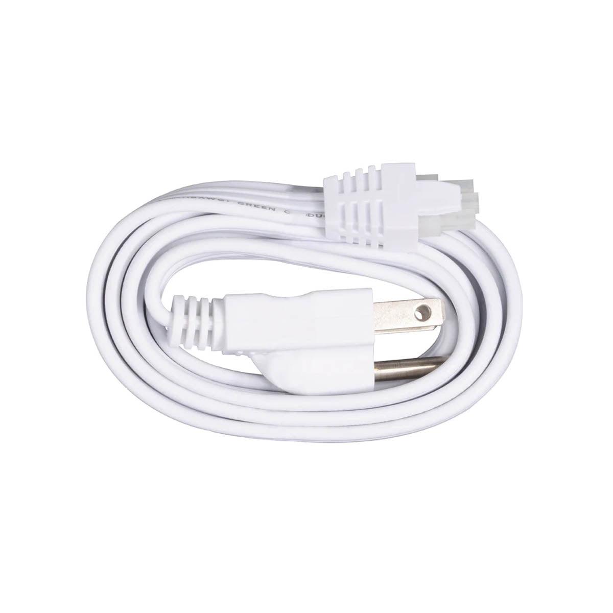 60in. Cord and Plug for Elena Task Lighting, White - Bees Lighting