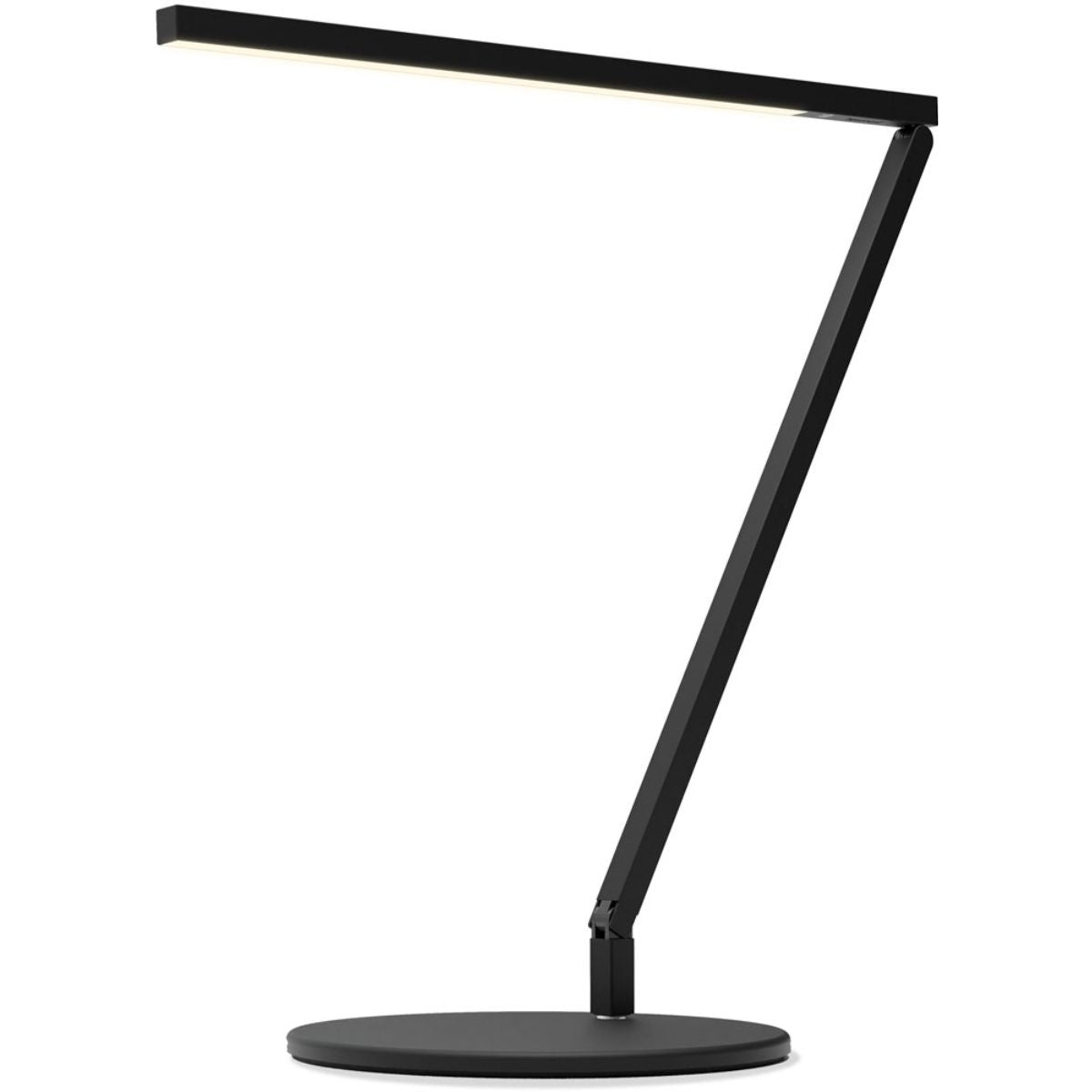 Z-Bar Solo Pro Gen 4 Matte Black Modern LED Desk Lamp with USB Port - Bees Lighting