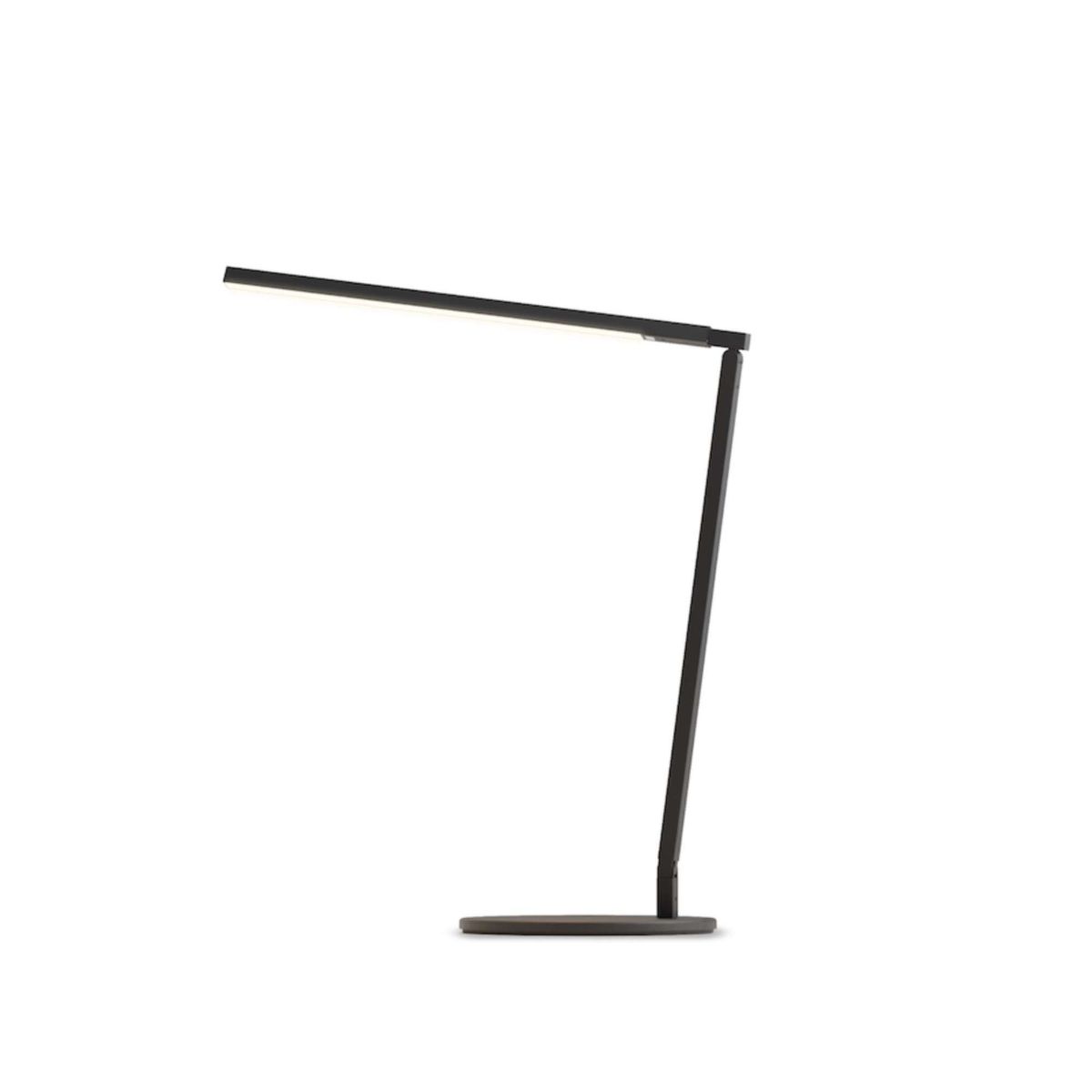 Z-Bar Solo Pro Gen 4 Matte Black Modern LED Desk Lamp with USB Port - Bees Lighting