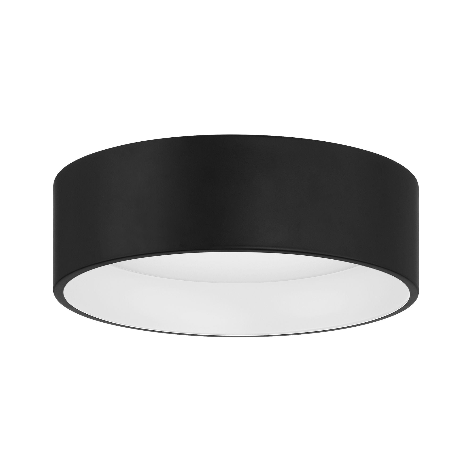 Cody Color Selectable 13" LED Flush Mount, Matte Black Finish