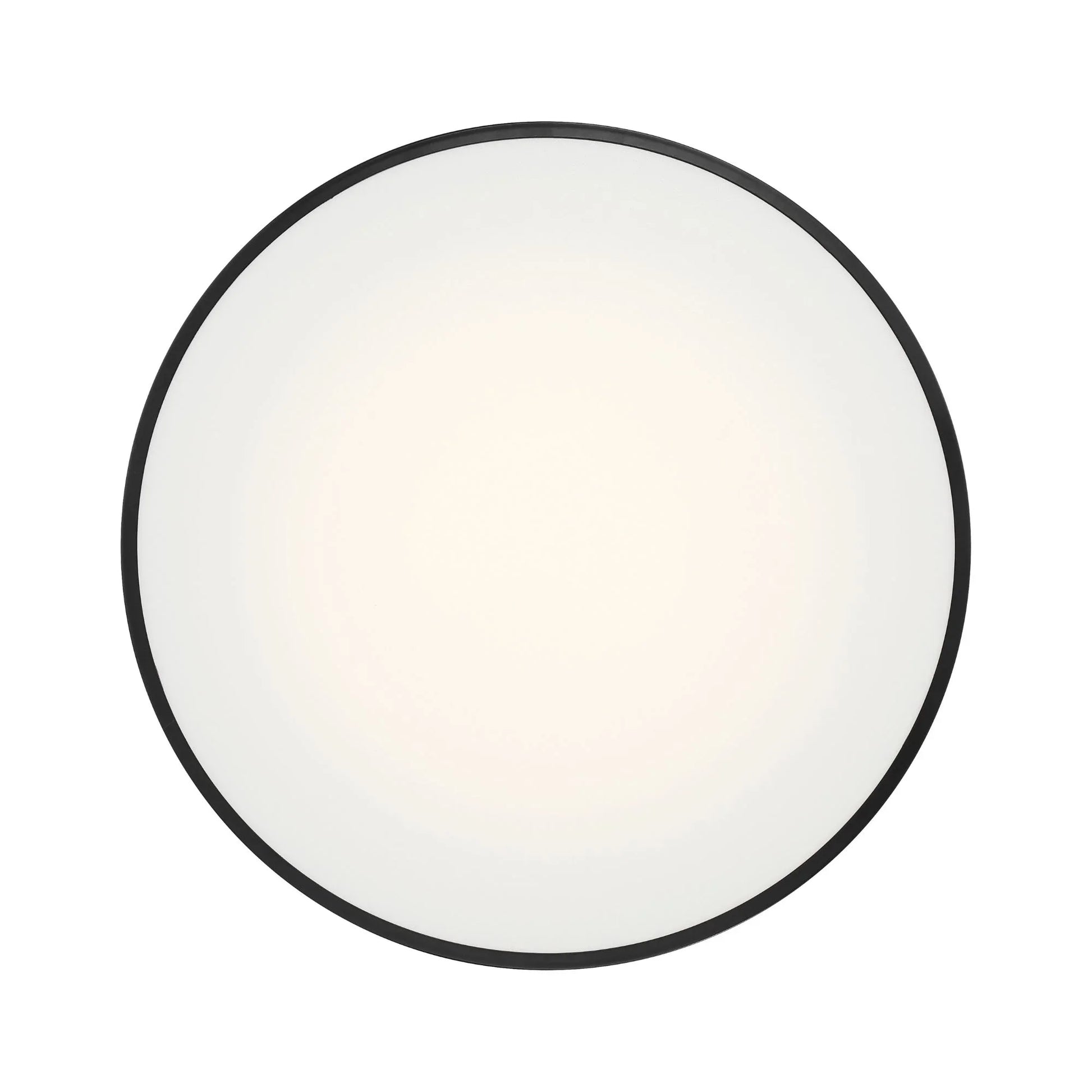 Access Lighting - Como 14" LED Flush Mount, Black Finish | Bees Lighting