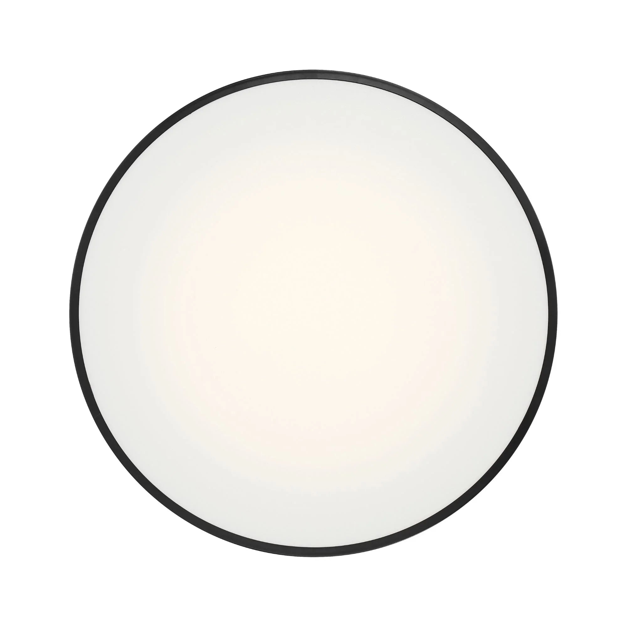 Access Lighting - Como 14" LED Flush Mount, Black Finish | Bees Lighting