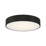 Access Lighting - Como 18" LED Flush Mount, Black Finish | Bees Lighting