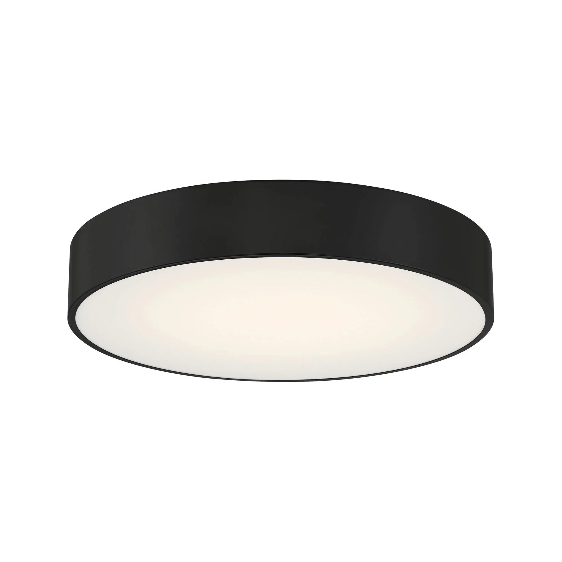 Access Lighting - Como 18" LED Flush Mount, Black Finish | Bees Lighting