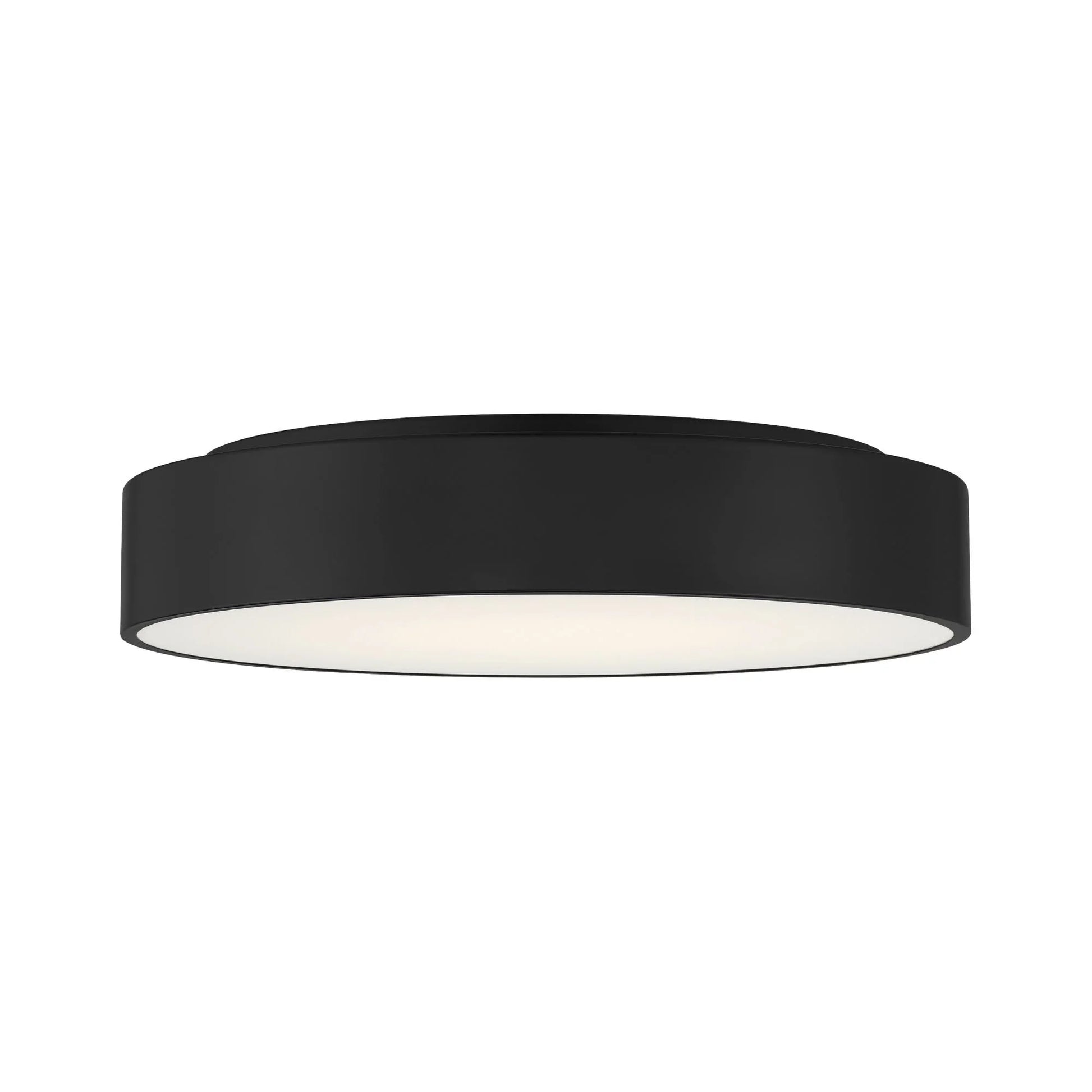 Access Lighting - Como 18" LED Flush Mount, Black Finish | Bees Lighting