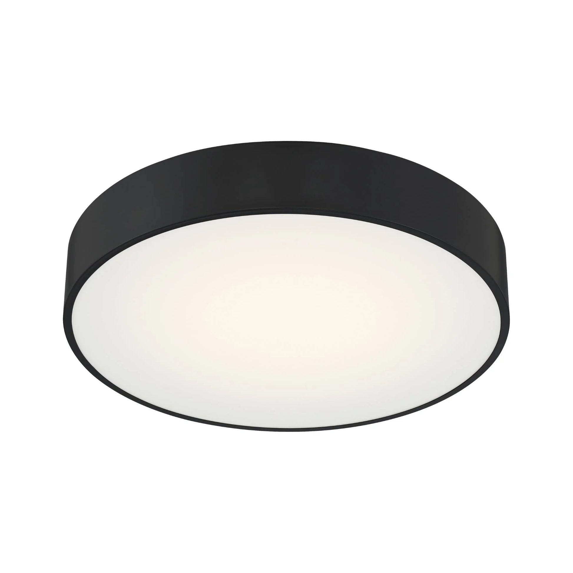 Access Lighting - Como 18" LED Flush Mount, Black Finish | Bees Lighting