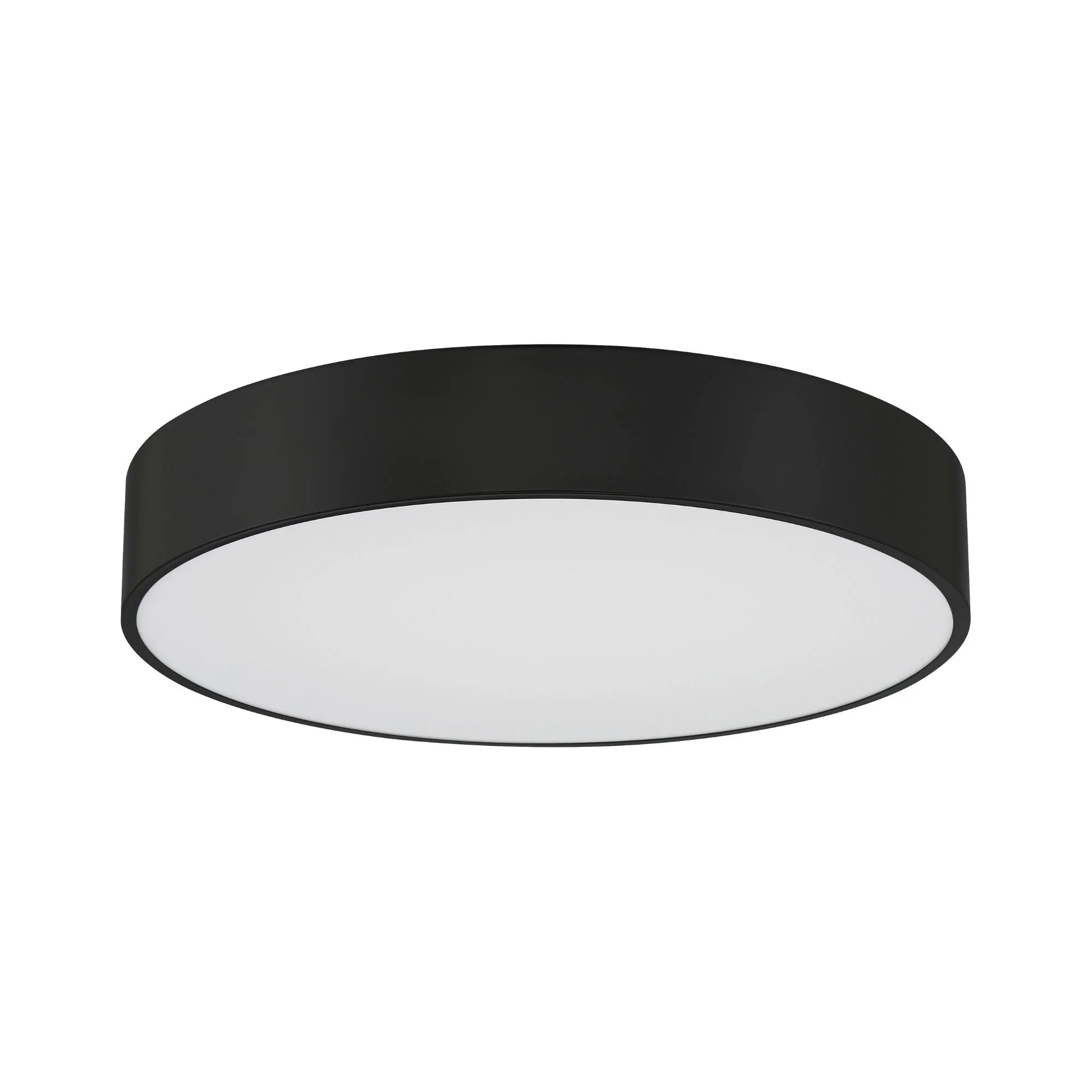 Access Lighting - Como 18" LED Flush Mount, Black Finish | Bees Lighting