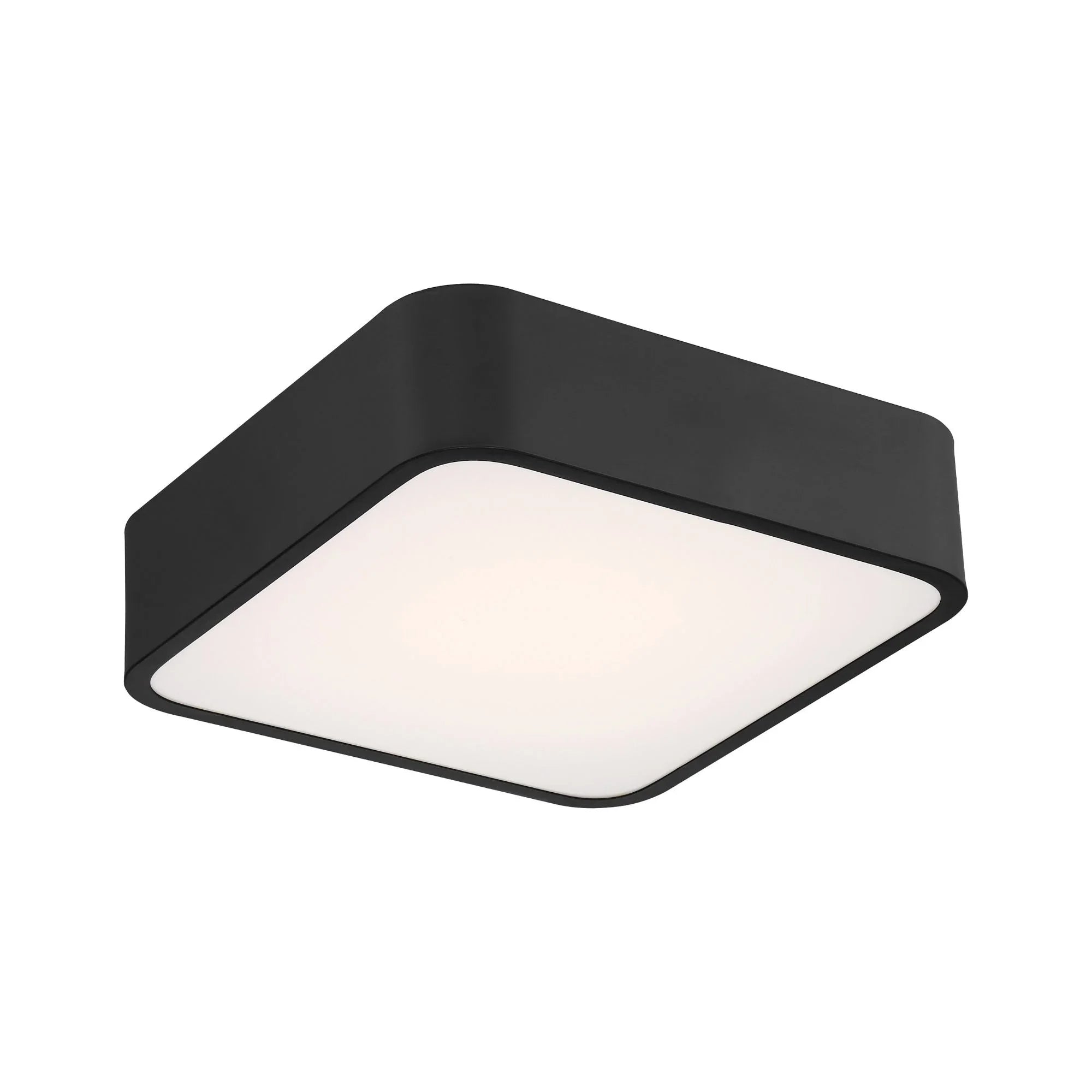 Access Lighting - Granada 12" LED Flush Mount, Black Finish | Bees Lighting