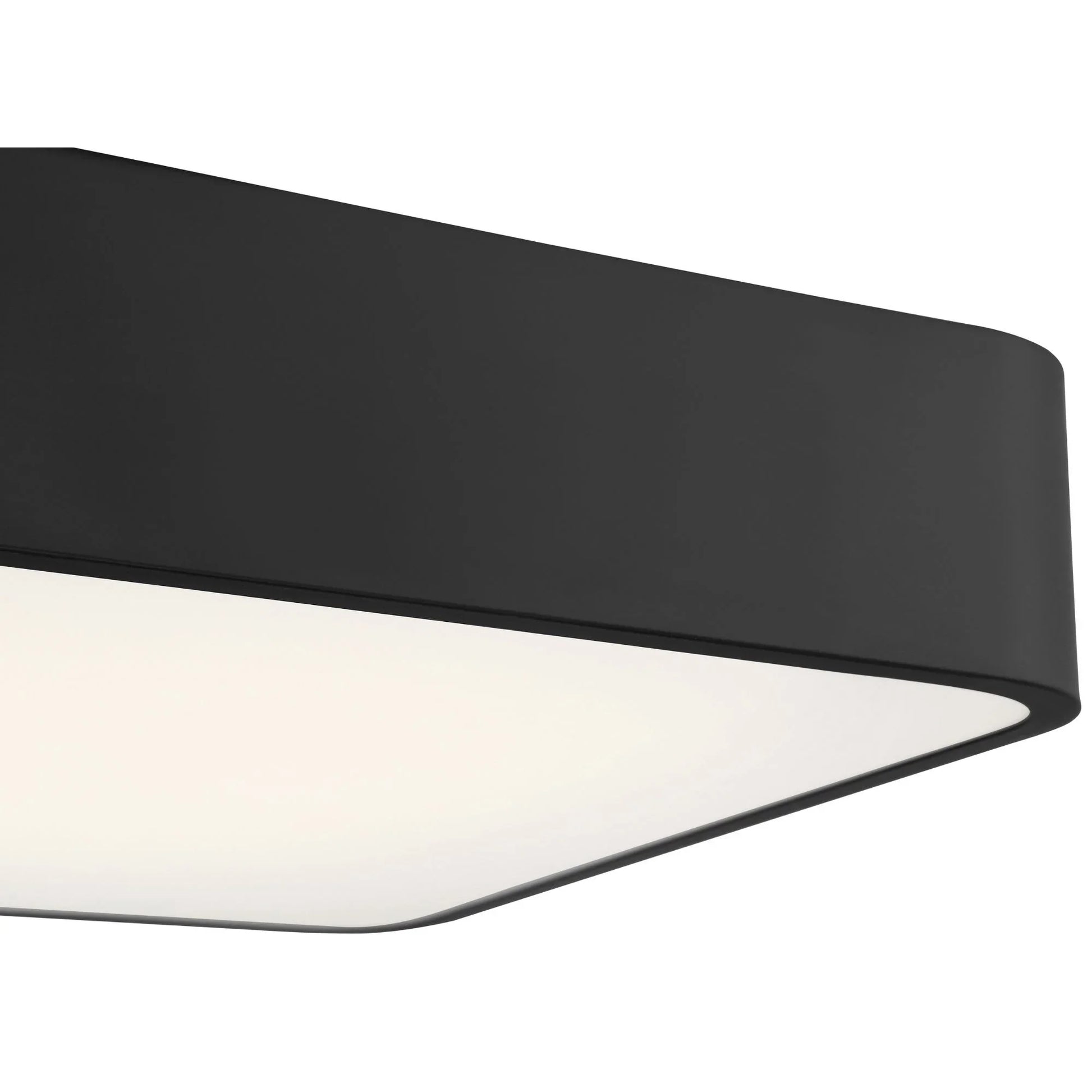 Access Lighting - Granada 20" LED Flush Mount, Black Finish | Bees Lighting
