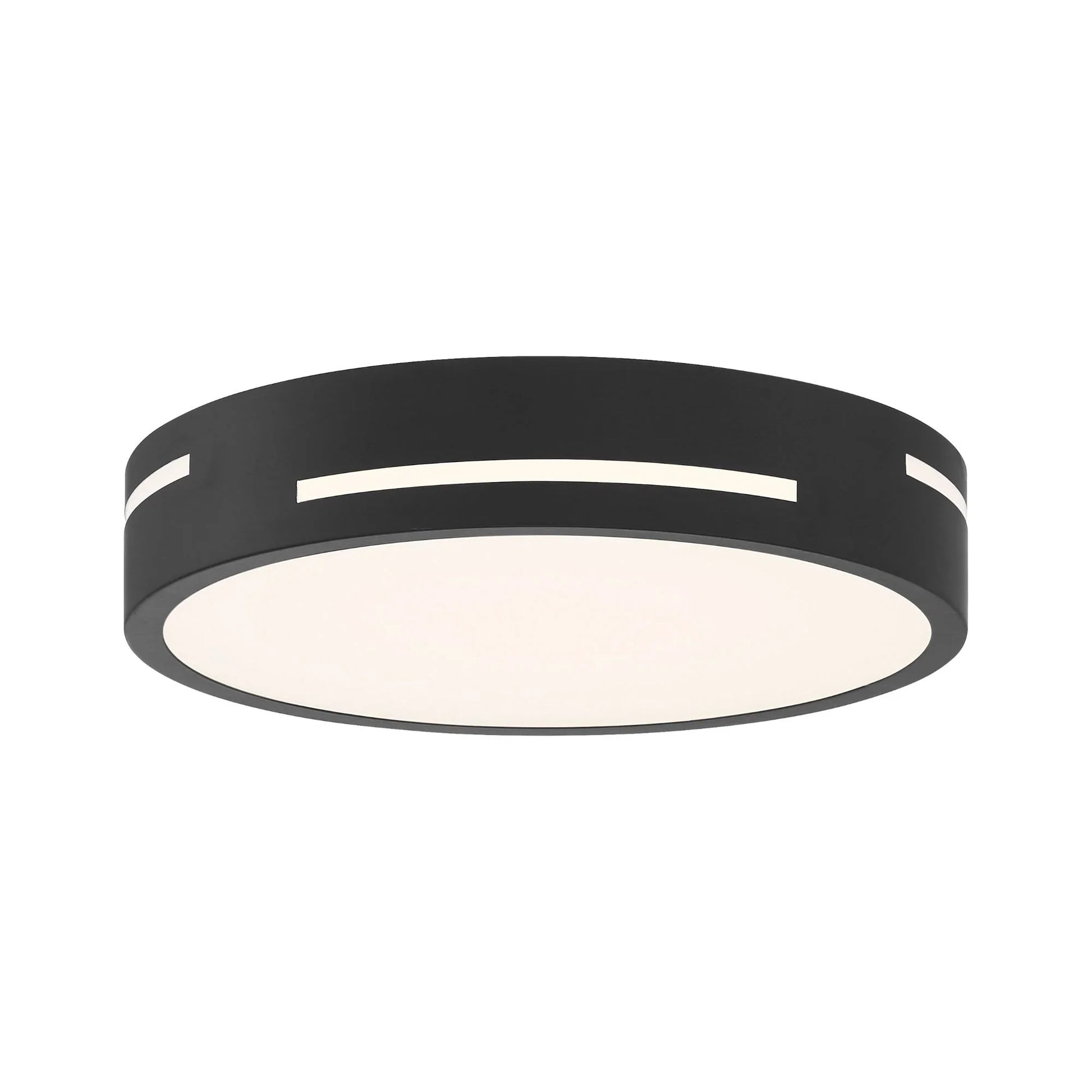 Access Lighting - Harmony 15" LED Flush Mount, Matte Black Finish | Bees Lighting