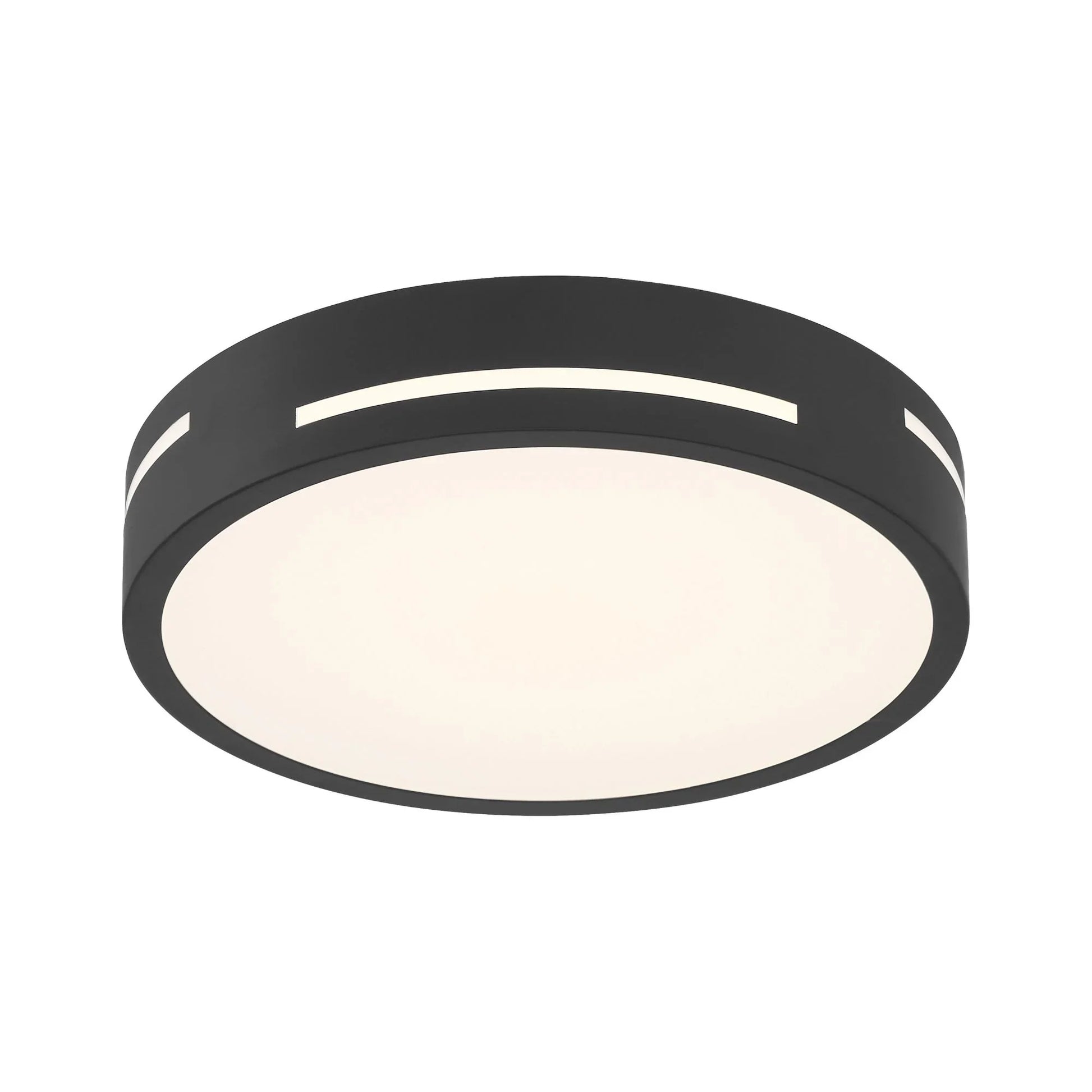 Access Lighting - Harmony 15" LED Flush Mount, Matte Black Finish | Bees Lighting