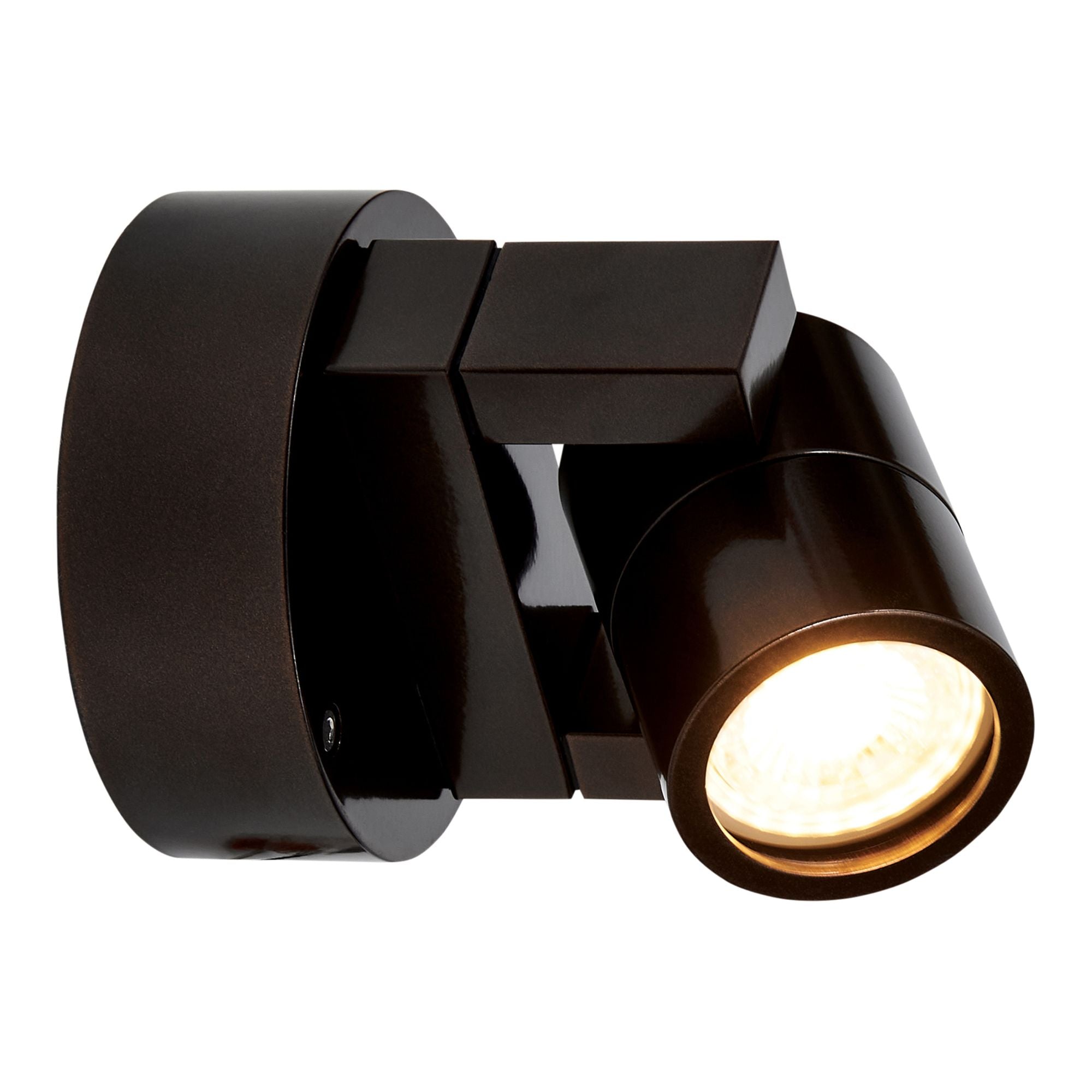 LED Outdoor Cylinder Wall Light, 5W, 346 Lumens, 3000K, 120V, Bronze