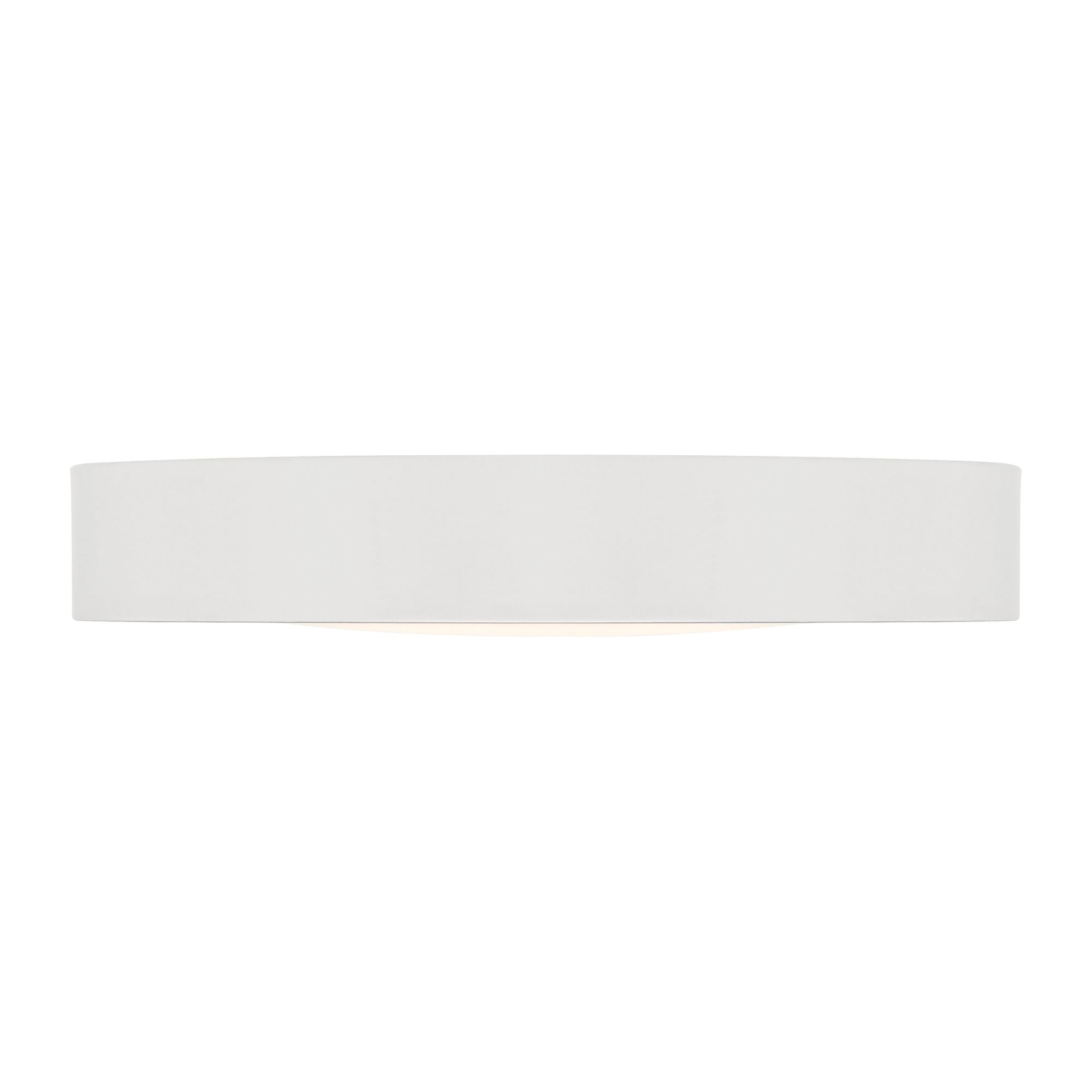 Malaga Color Selectable 24" LED Flush Mount, Matte White Finish