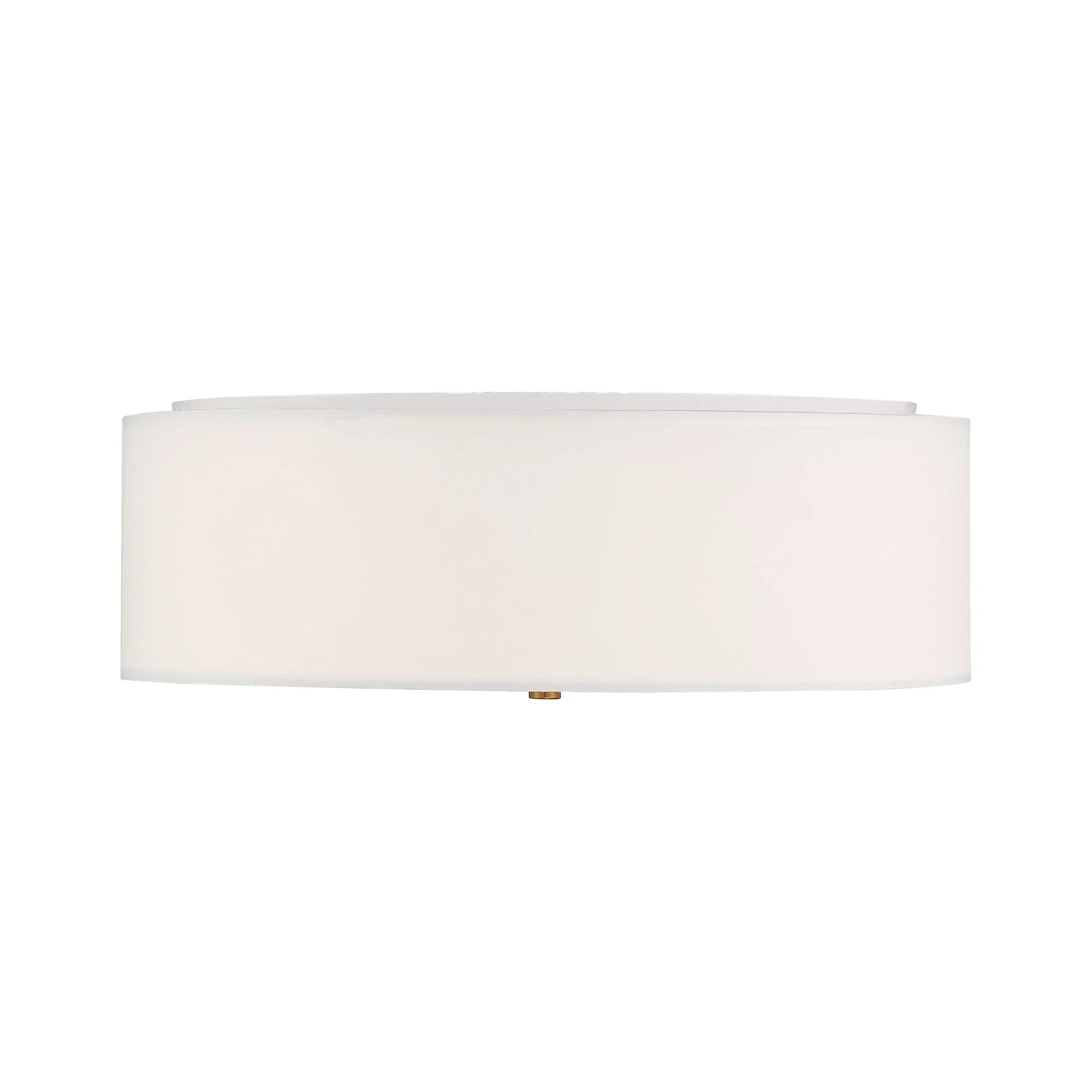 Access Lighting - Mid Town 18" LED Flush Mount, Antique Brushed Brass Finish | Bees Lighting