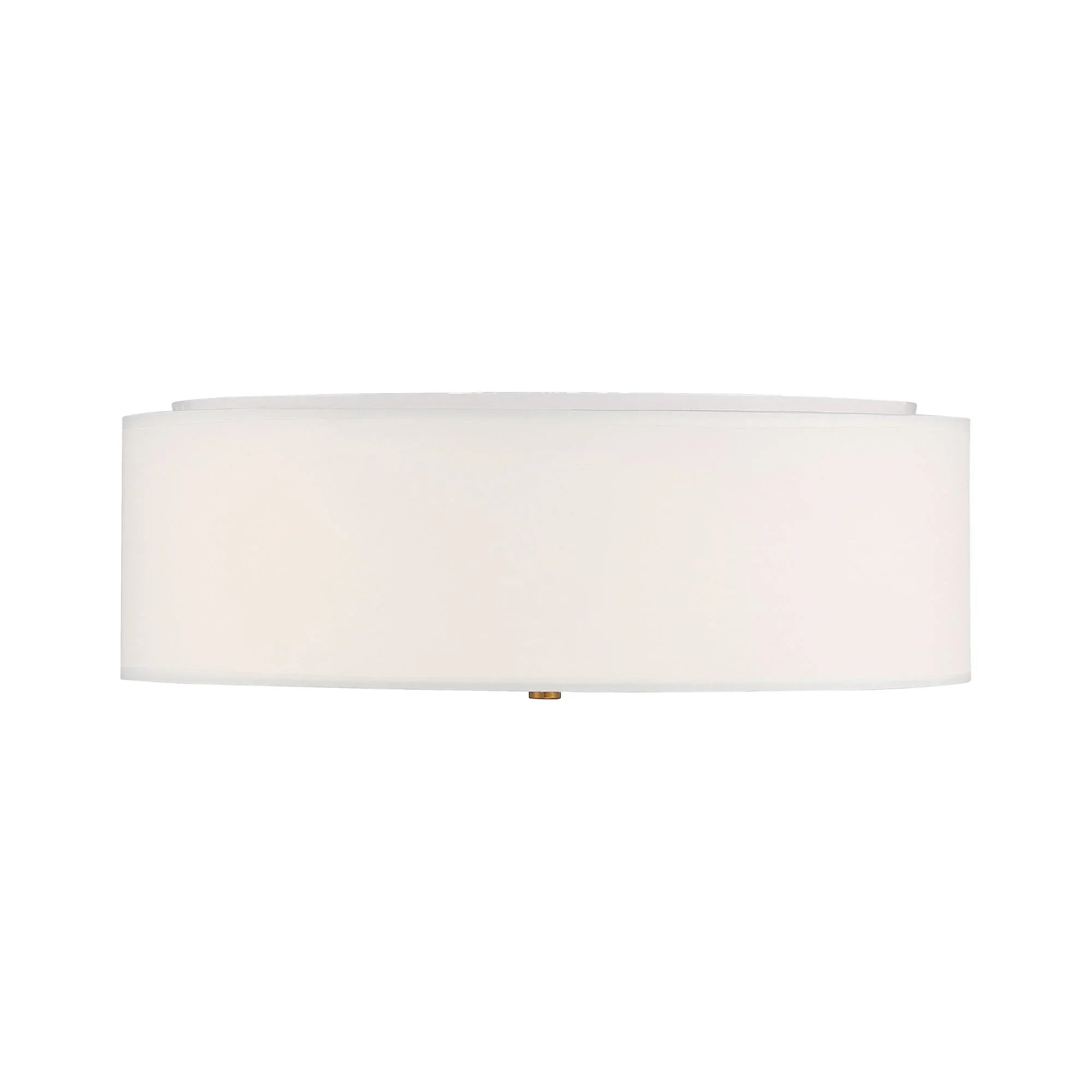 Access Lighting - Mid Town 18" LED Flush Mount, Antique Brushed Brass Finish | Bees Lighting