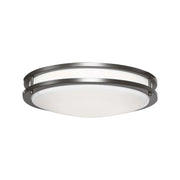 Solero III 16" LED Flush Mount, Bronze Finish