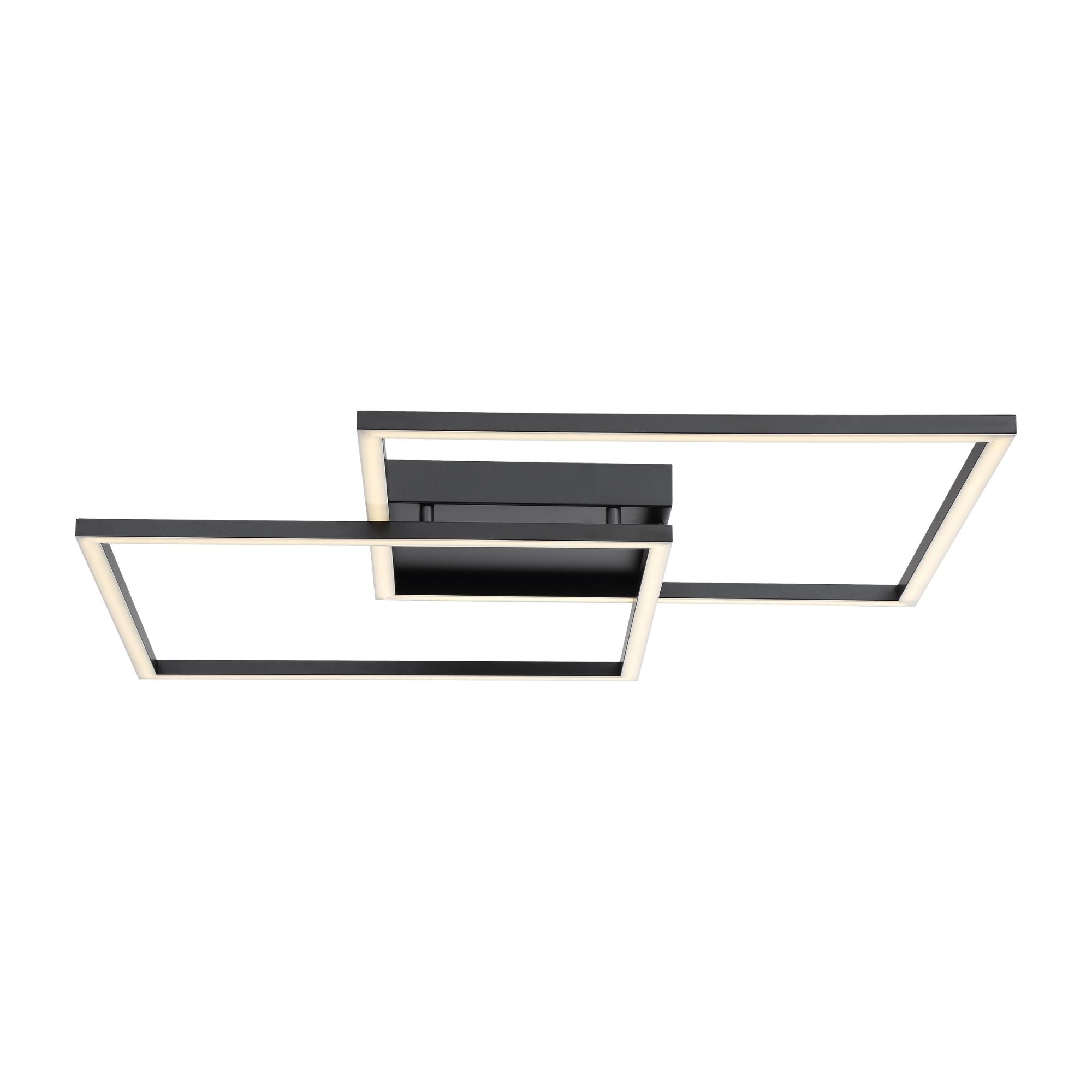 Squared 31" LED Outdoor Wall Sconce, Black Finish