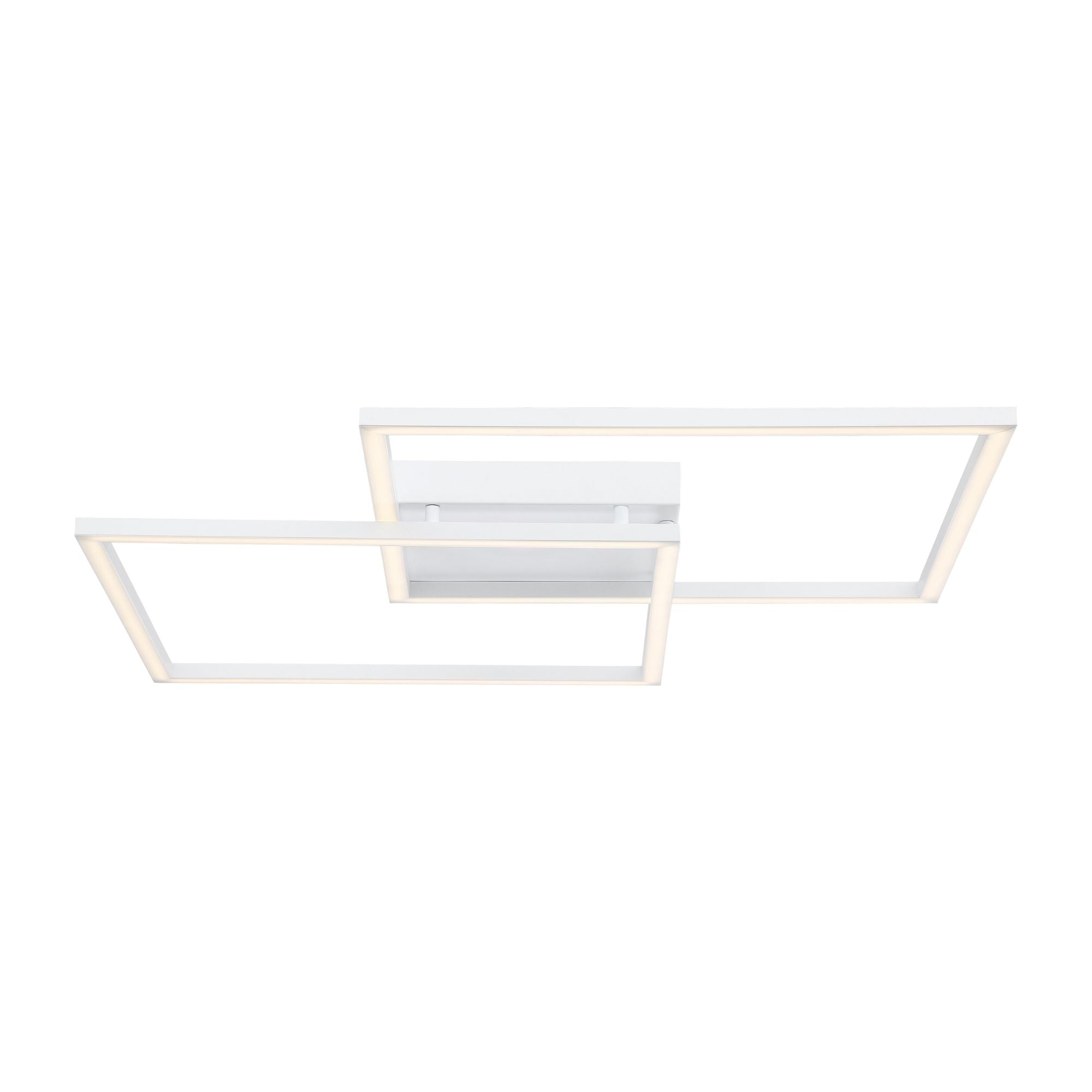 Squared 31" LED Outdoor Wall Sconce, White Finish