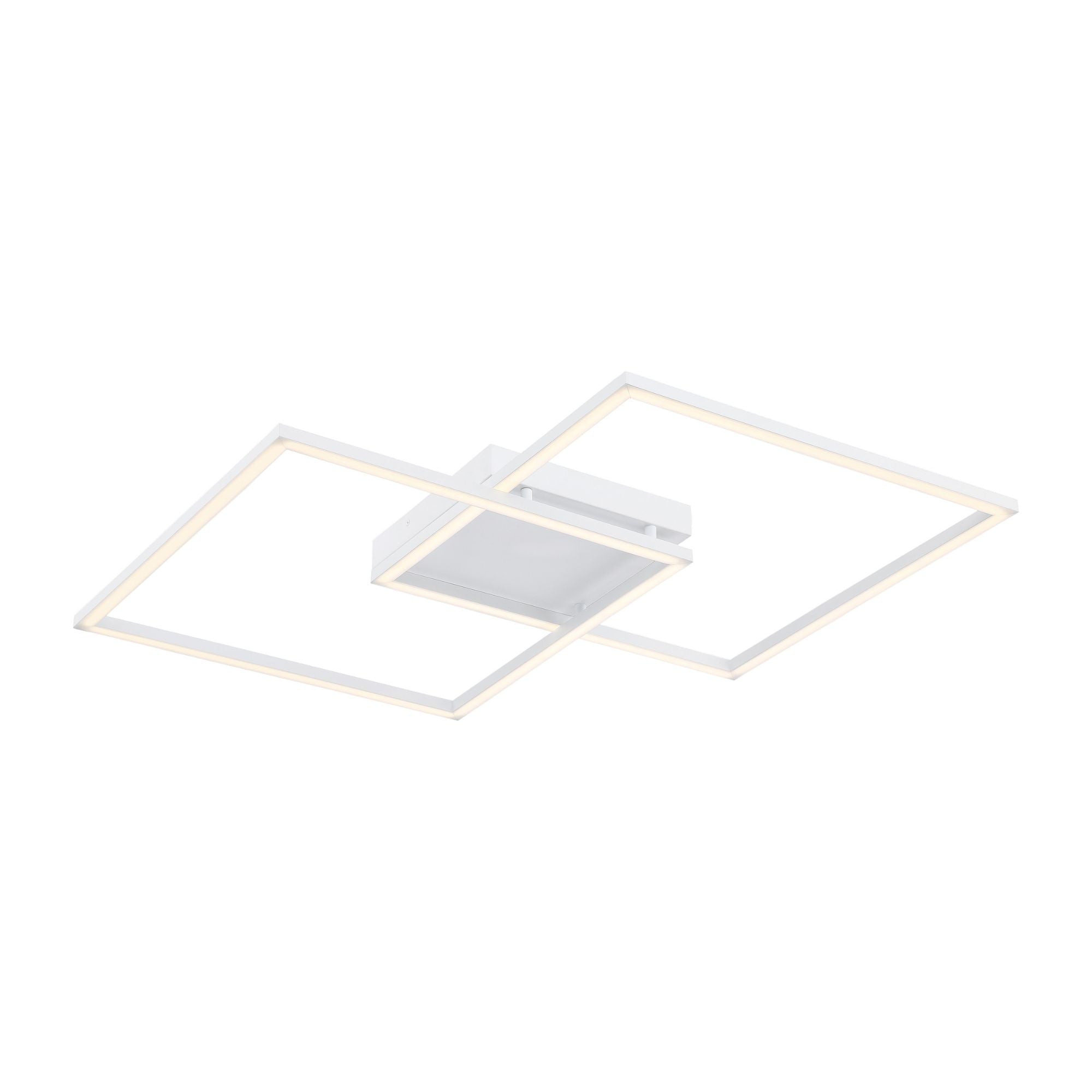Squared 31" LED Outdoor Wall Sconce, White Finish