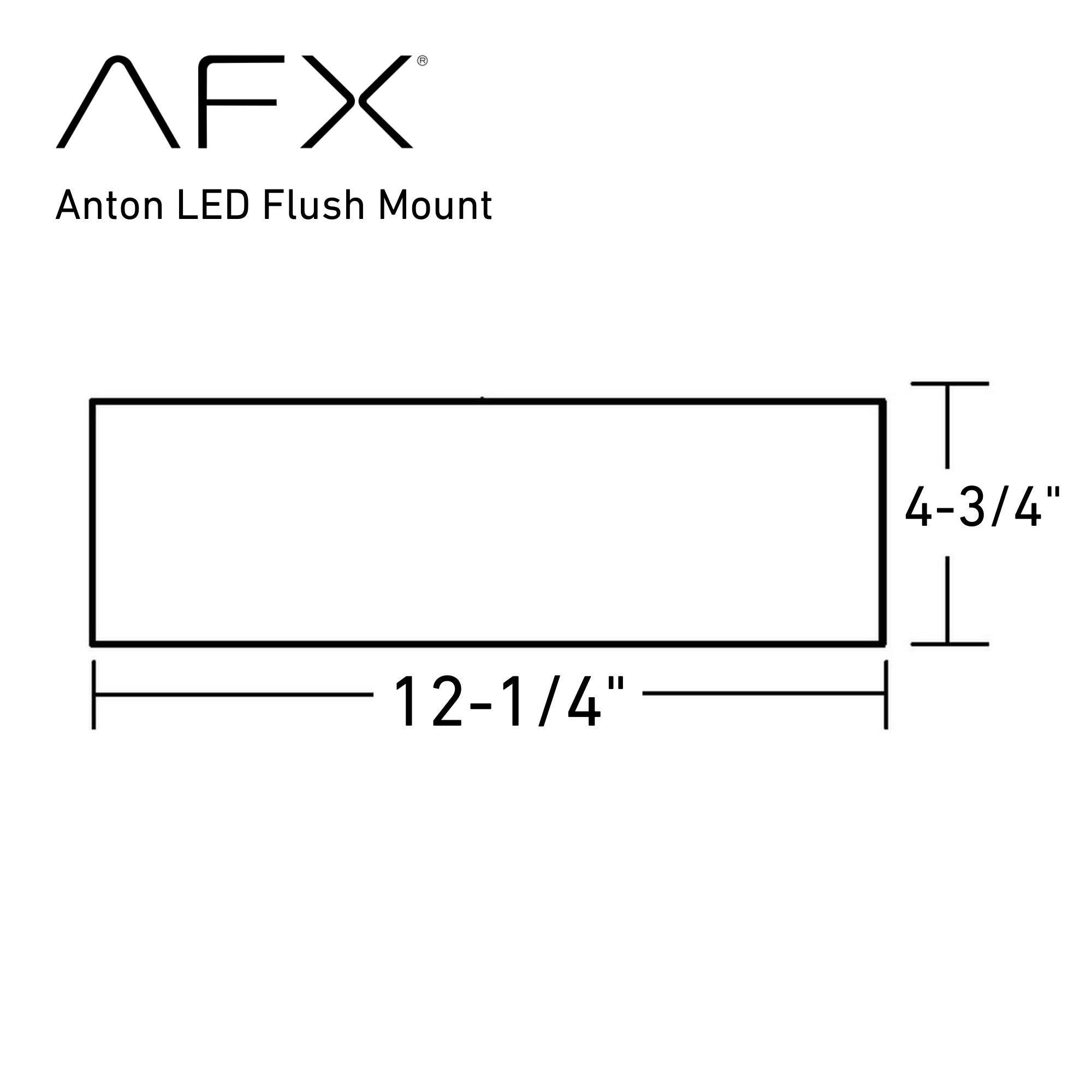 Anton 12" 2-Light Flush Mount, Jute Finish