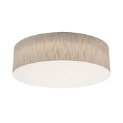 Anton 24" 3-Light Flush Mount, Jute Finish