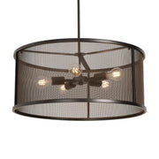 Austin 24" 5-Light Pendant, Bronze Finish - Bees Lighting