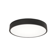 Bailey 14" LED Flush Mount, Black Finish