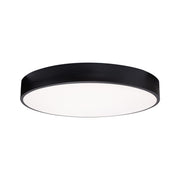 Bailey 19" LED Flush Mount, Black Finish