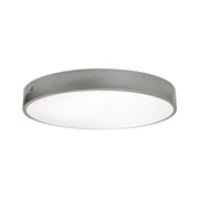 Bailey 19" LED Flush Mount, Satin Nickel Finish