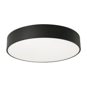 Bailey 24" LED Flush Mount, Black Finish