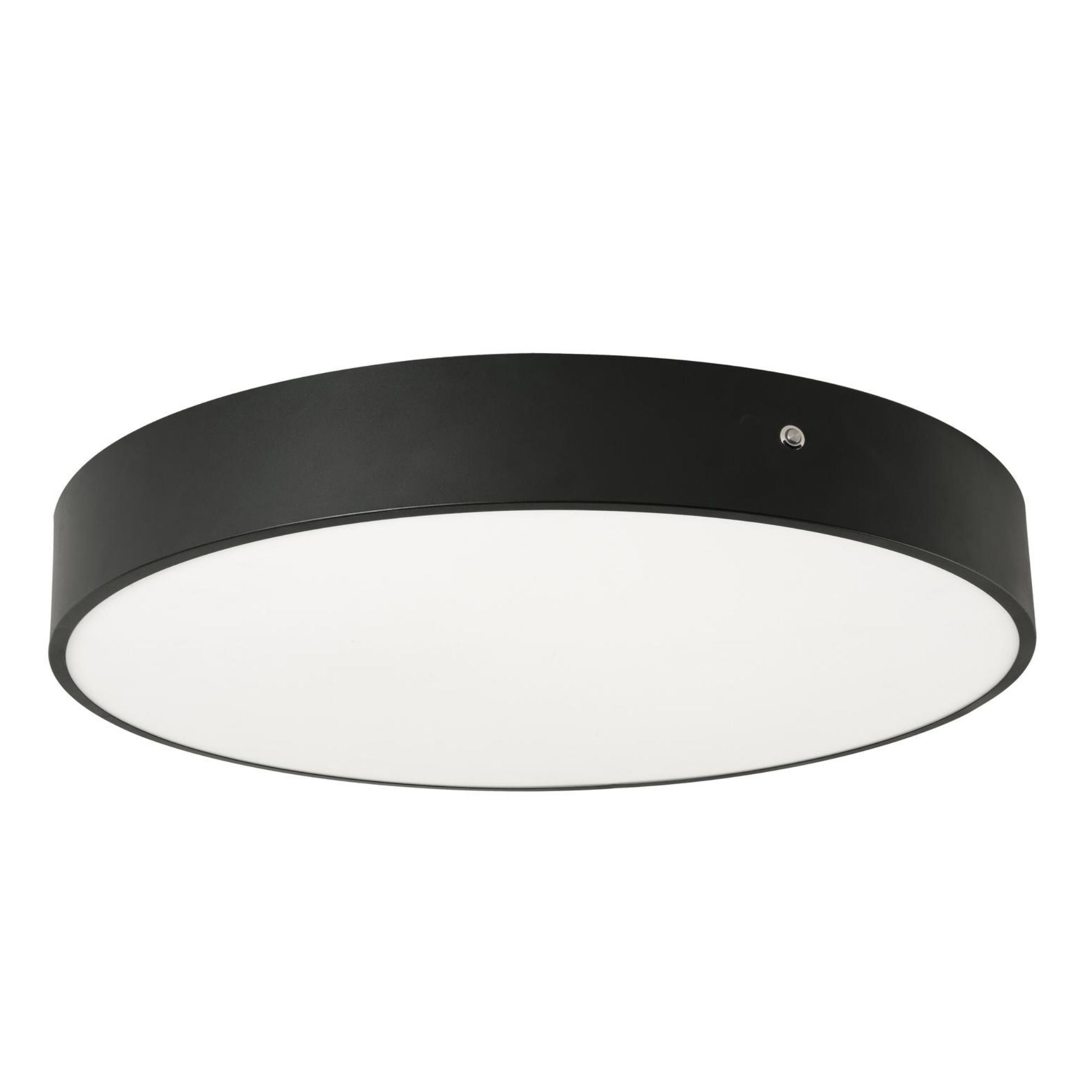 Bailey 30" LED Flush Mount, Black Finish