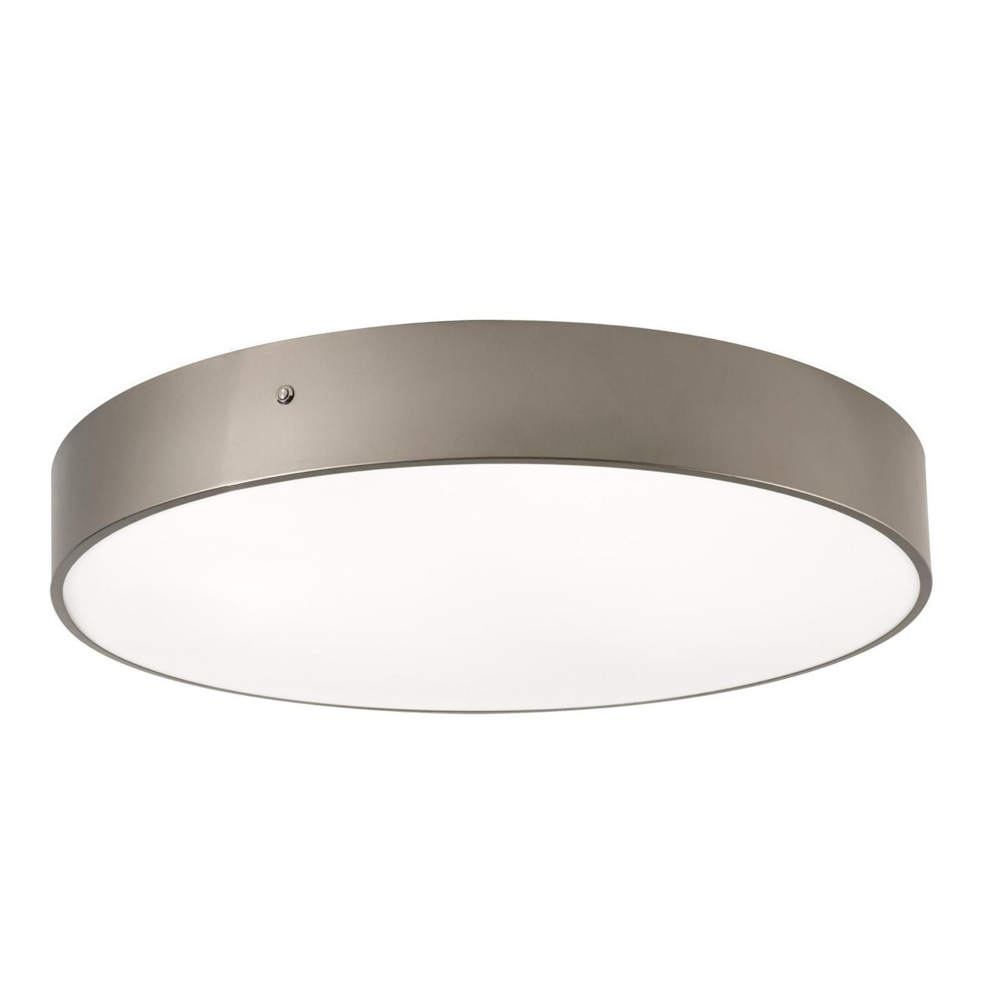 Bailey 30" LED Flush Mount, Satin Nickel Finish