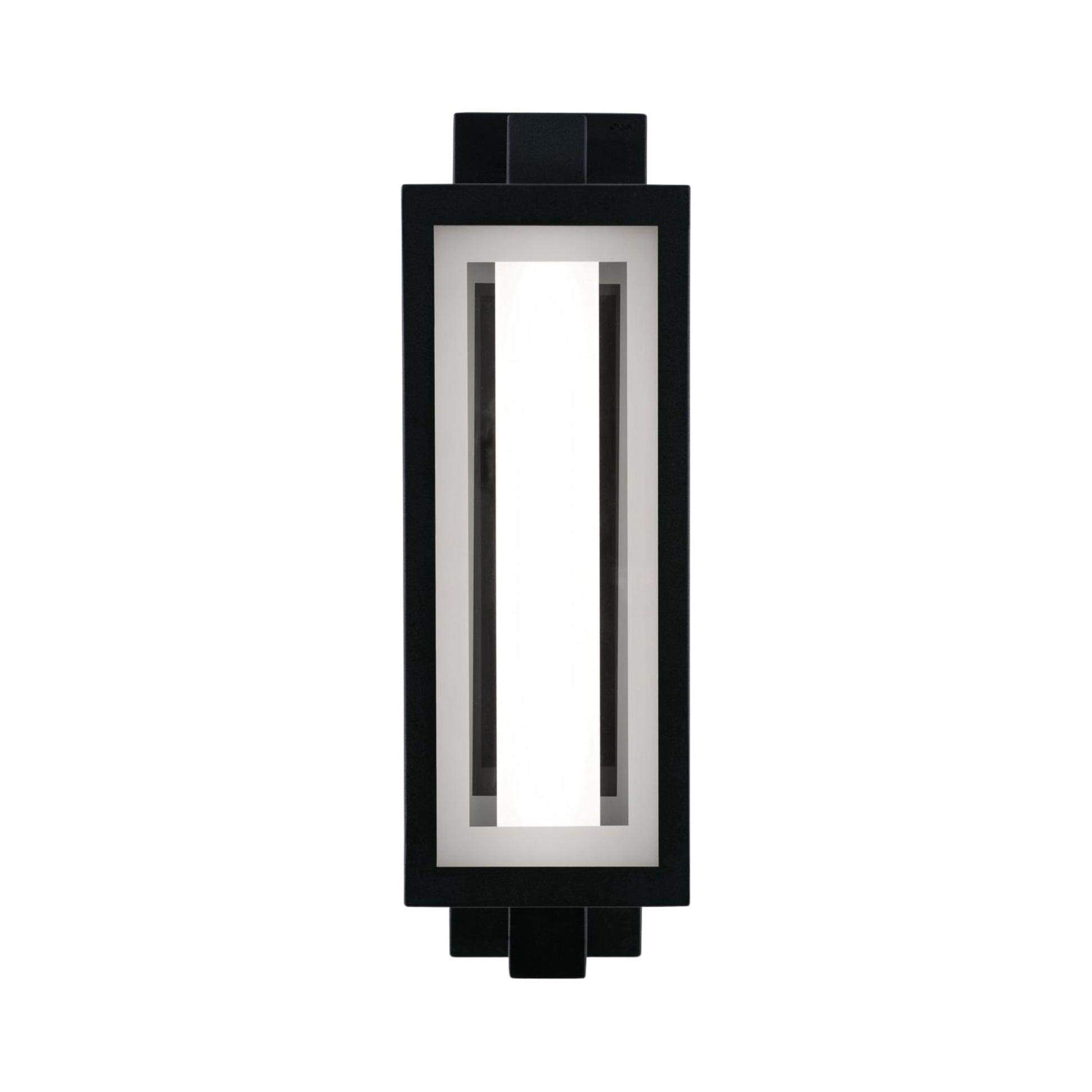 Blake 18'' LED Outdoor Wall Sconce, Black Finish - Bees Lighting