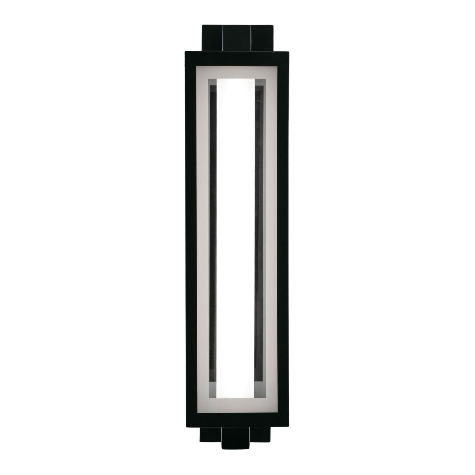 Blake 24'' LED Outdoor Wall Sconce, Black Finish - Bees Lighting