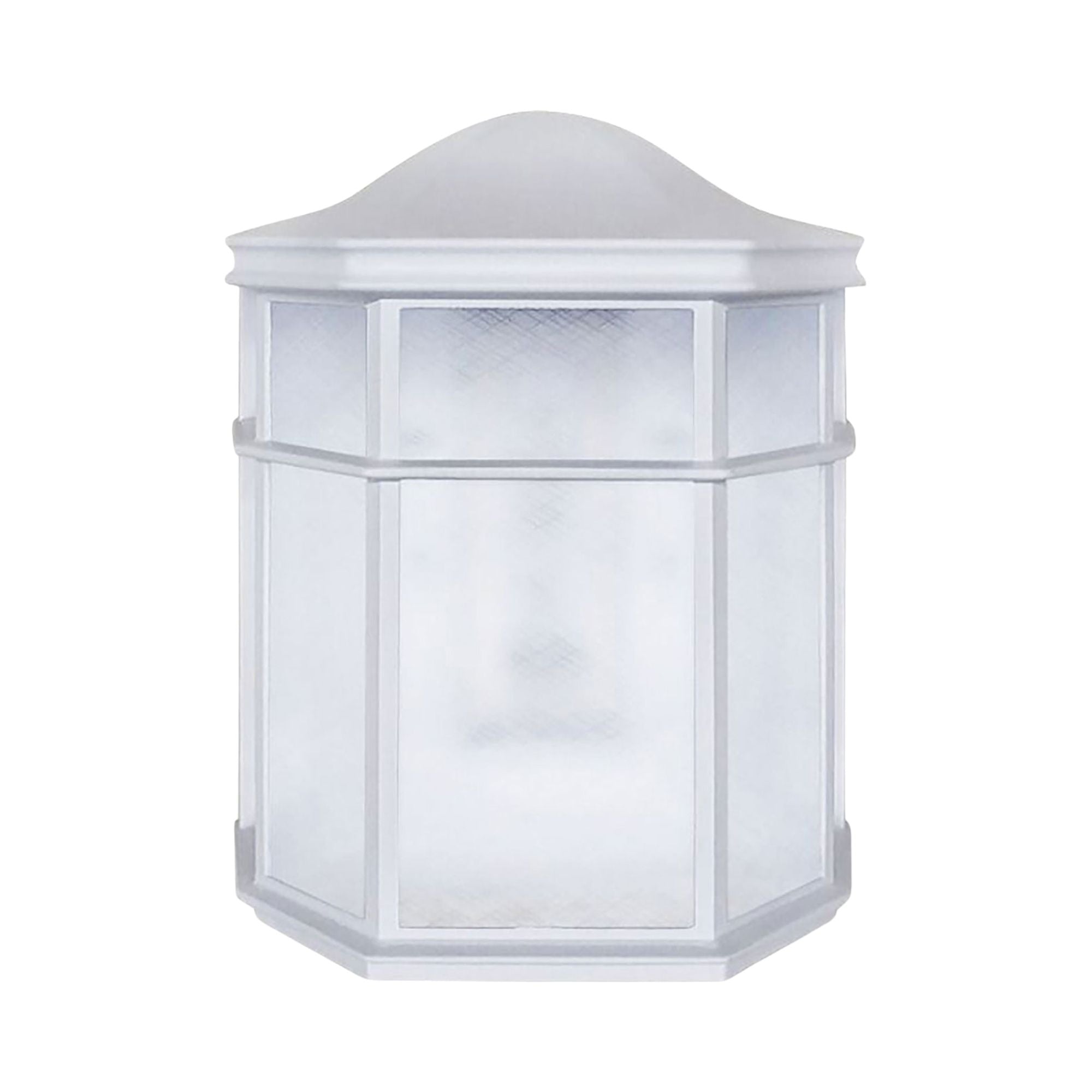 Bristol 10 in. LED Outdoor Wall Light 3000K White Finish - Bees Lighting