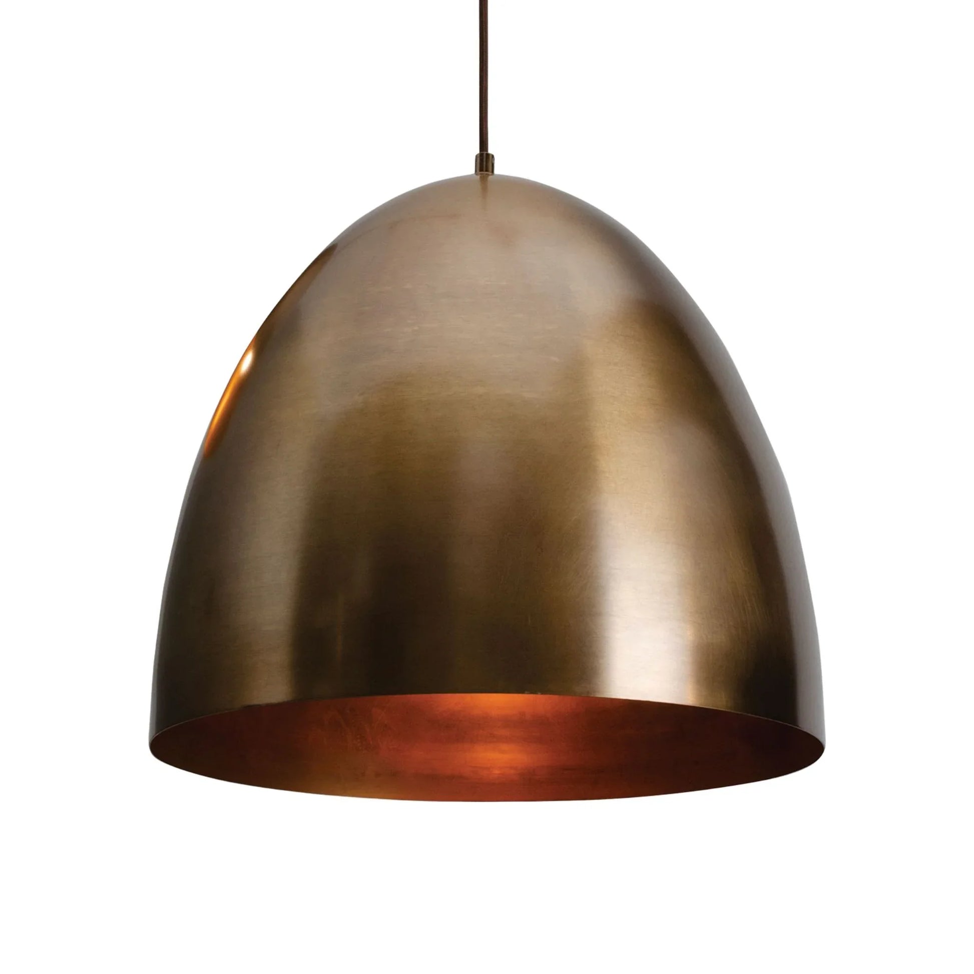 Brooklyn 16" Pendant, Antique Brass Finish - Bees Lighting