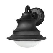 Butler 11" LED Outdoor Wall Sconce, Black Finish - Bees Lighting